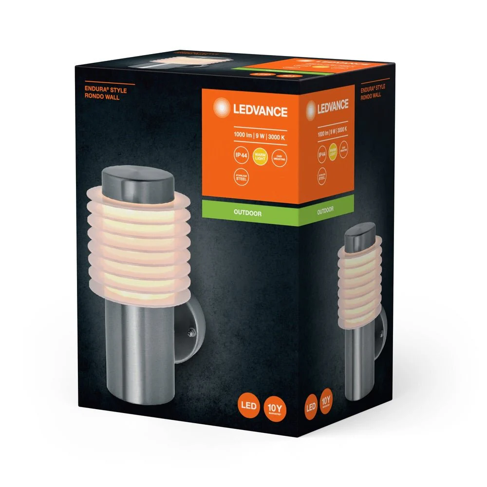 Oprawa LED ciemnoszara obudowa E42 zewnętrzna 9W 3000K 700lm - Image 3