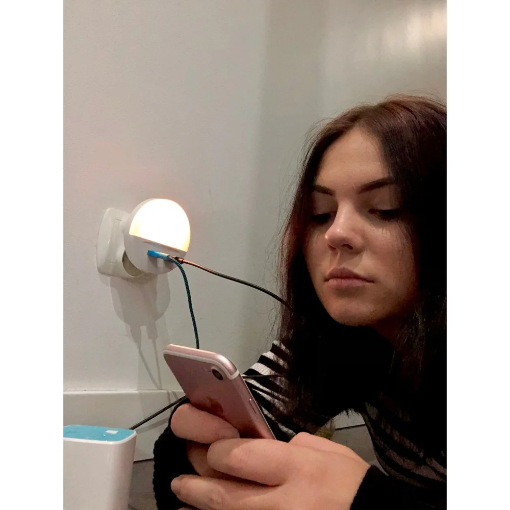 Przenośna lampka LED LUNETTA LED White - Image 12
