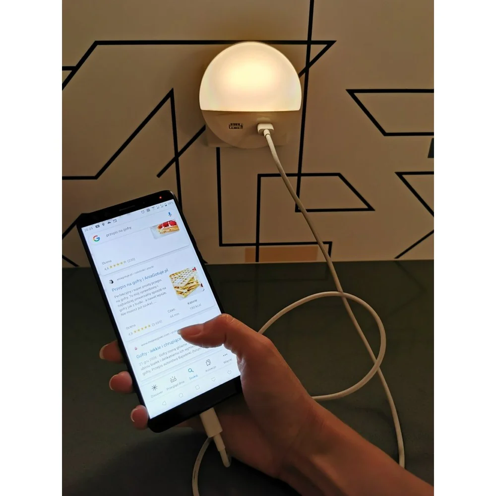 Przenośna lampka LED LUNETTA LED White - Image 15