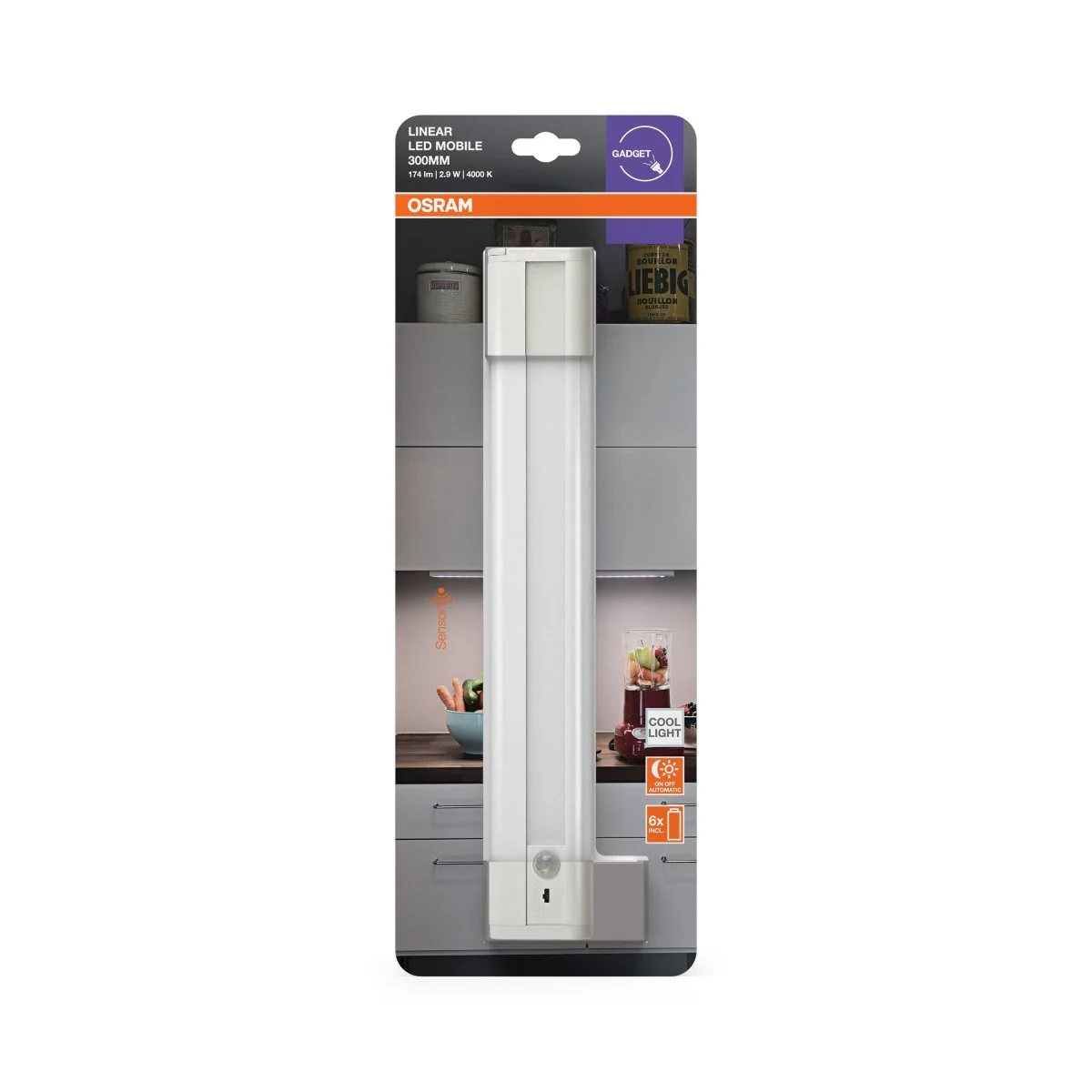 OSRAM Battery LED Spotlight podwójna 10 W 4000 K IP54 czarna - Image 2