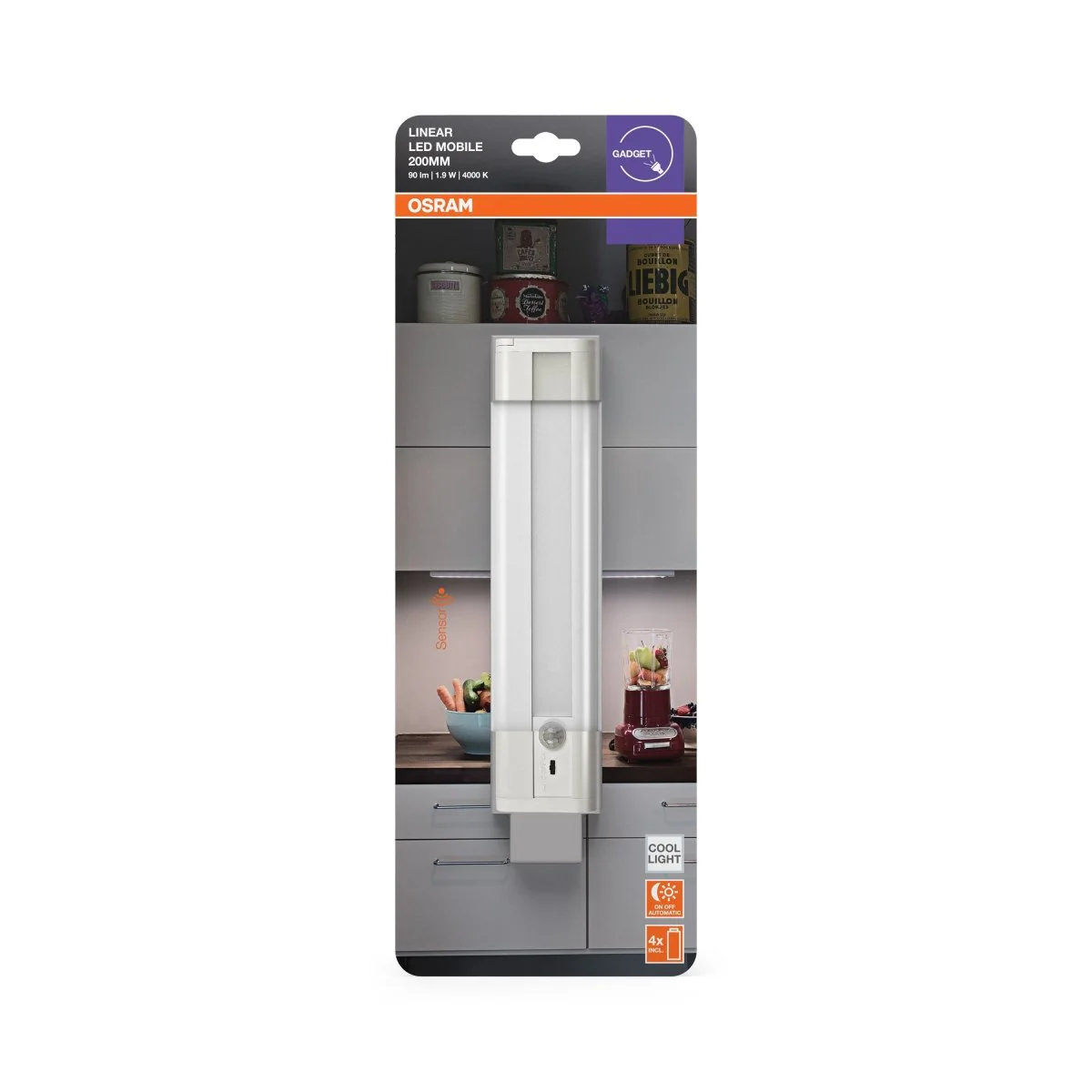 OSRAM Battery LED Spotlight pojedyncza 4 W 4000 K IP54 biała - Image 2