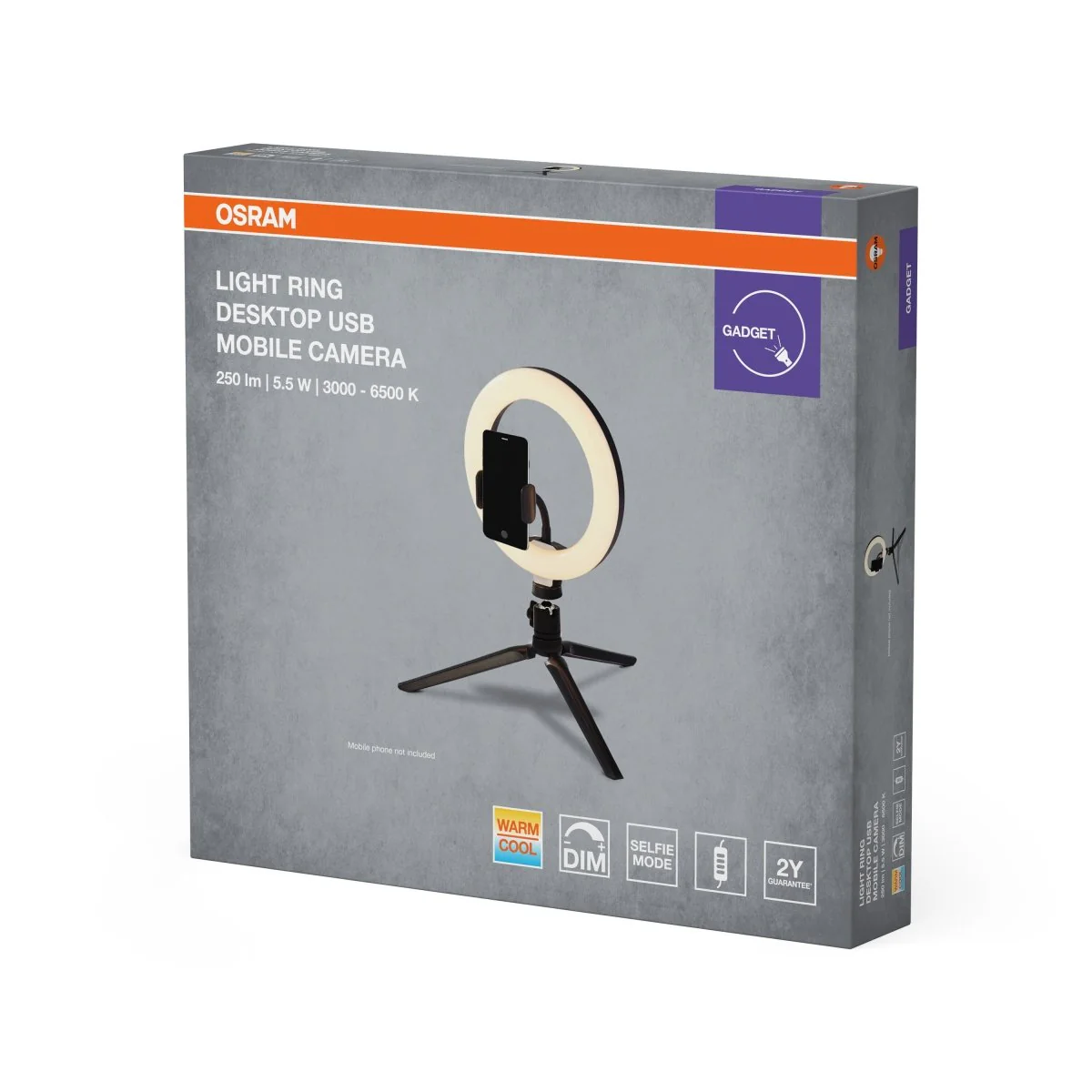 OSRAM Battery LED Spotlight pojedyncza 4W 4000 K IP54 czarna - Image 2