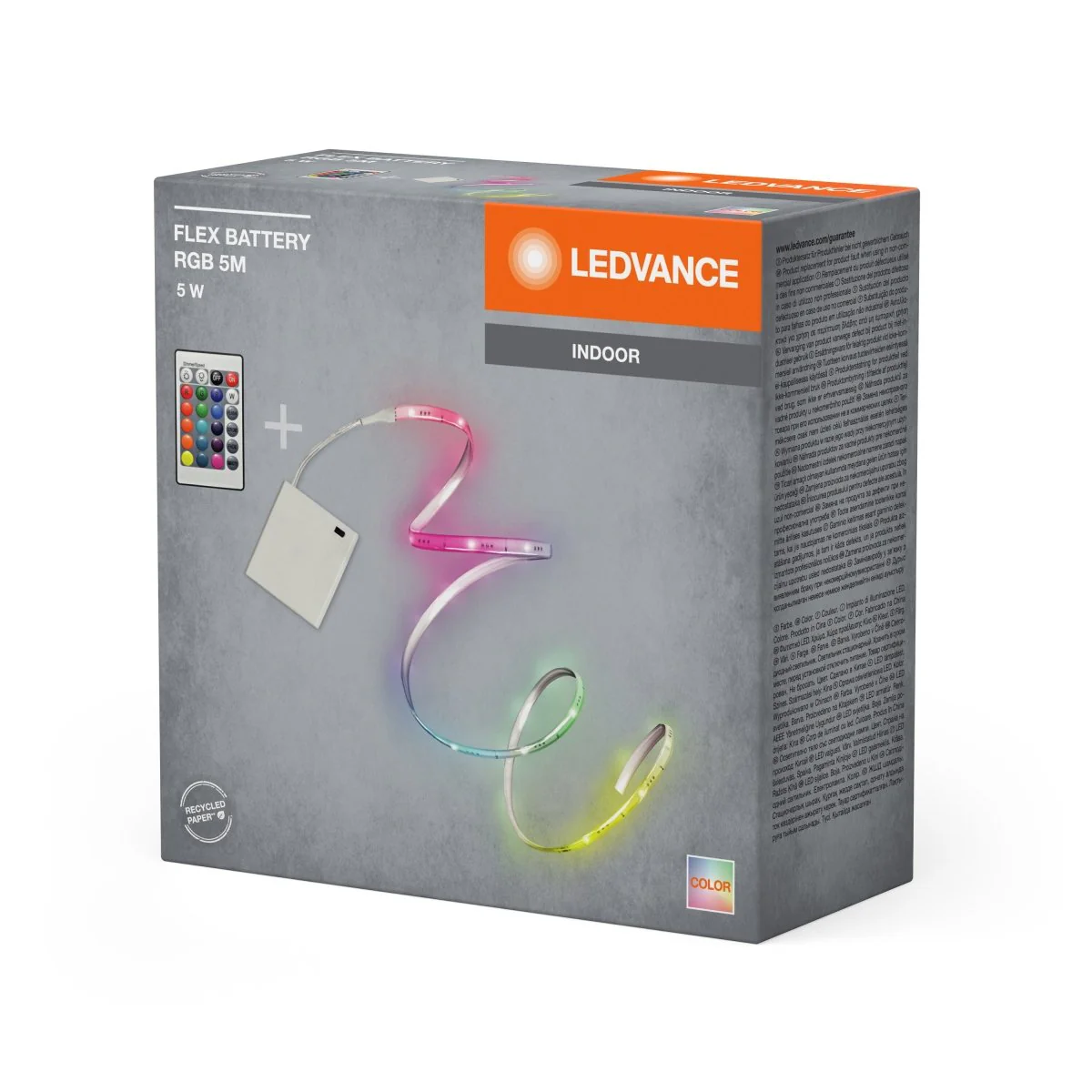OSRAM BATTERY STRIPS RGB 5 M z pilotem - Image 2