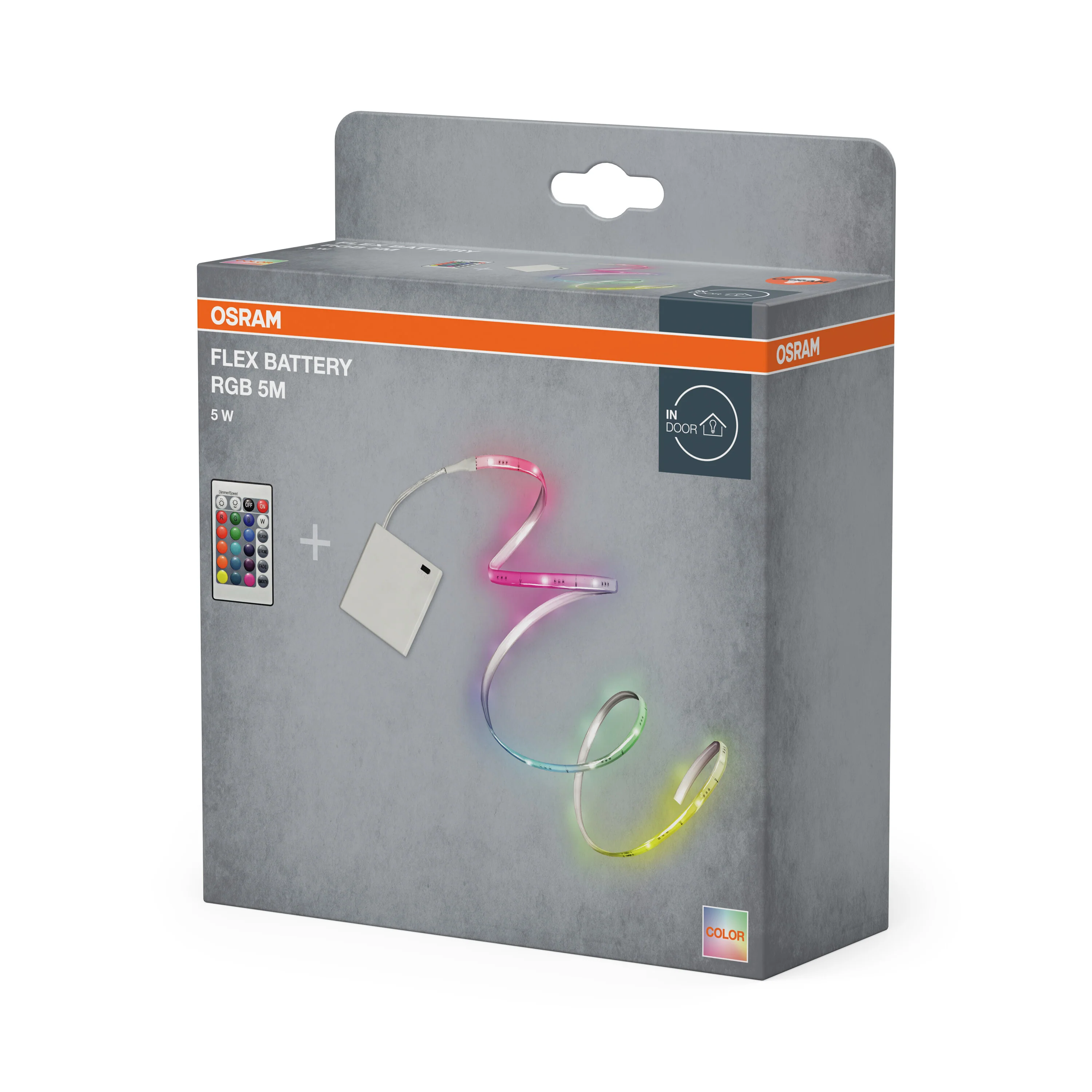 OSRAM BATTERY STRIPS RGB 5M z pilotem - Image 6