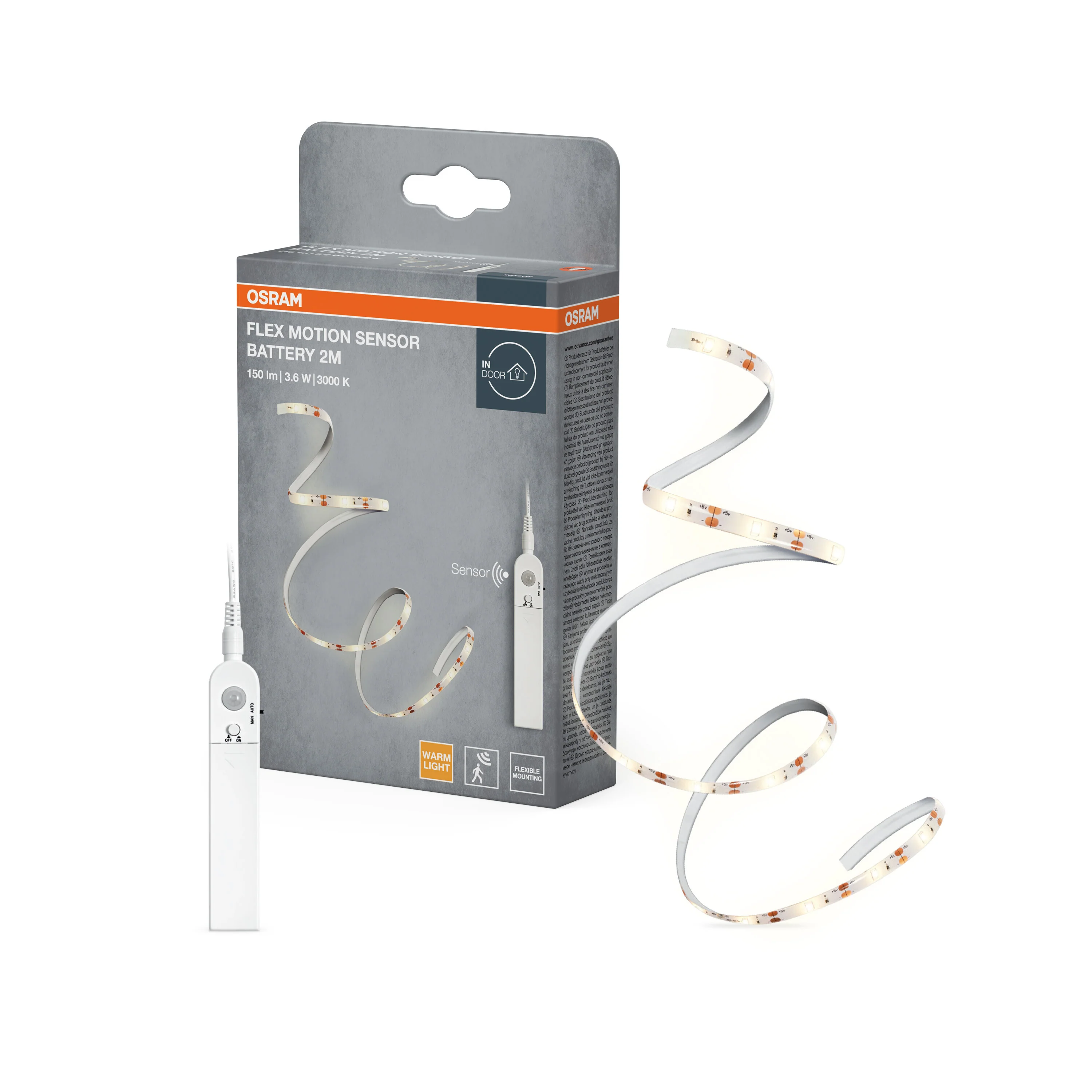 OSRAM BATTERY STRIPS z czujnikiem ruchu 2M 830 - Image 4