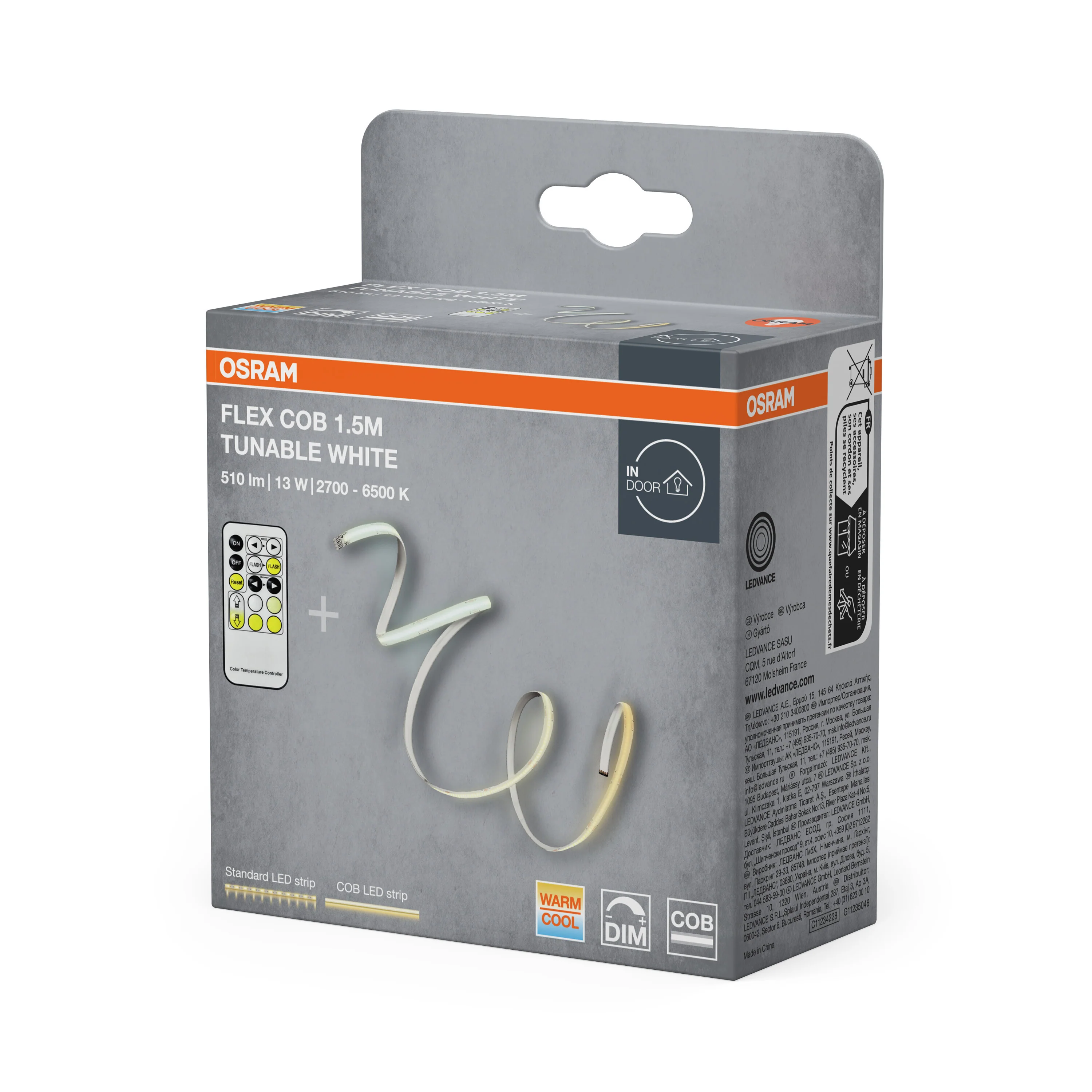 OSRAM COB STRIPS CCT z pilotem 1.5M TW - Image 6