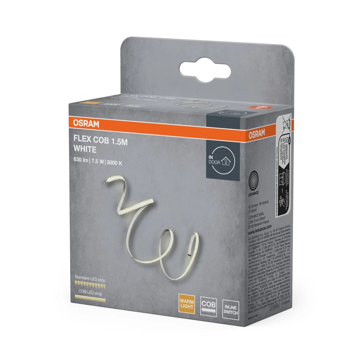 OSRAM COB STRIPS WHITE 1.5M 830 - Image 2