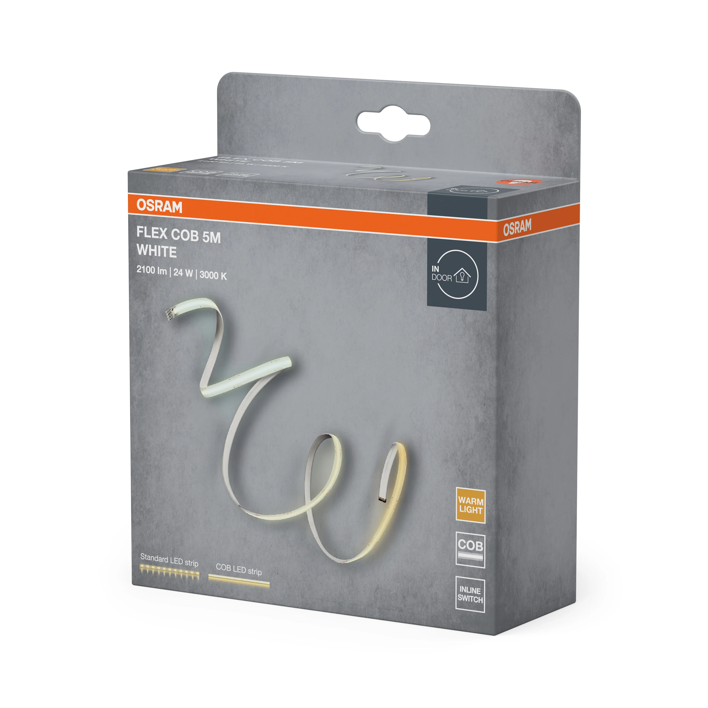 OSRAM COB STRIPS WHITE 5M 830 - Image 6