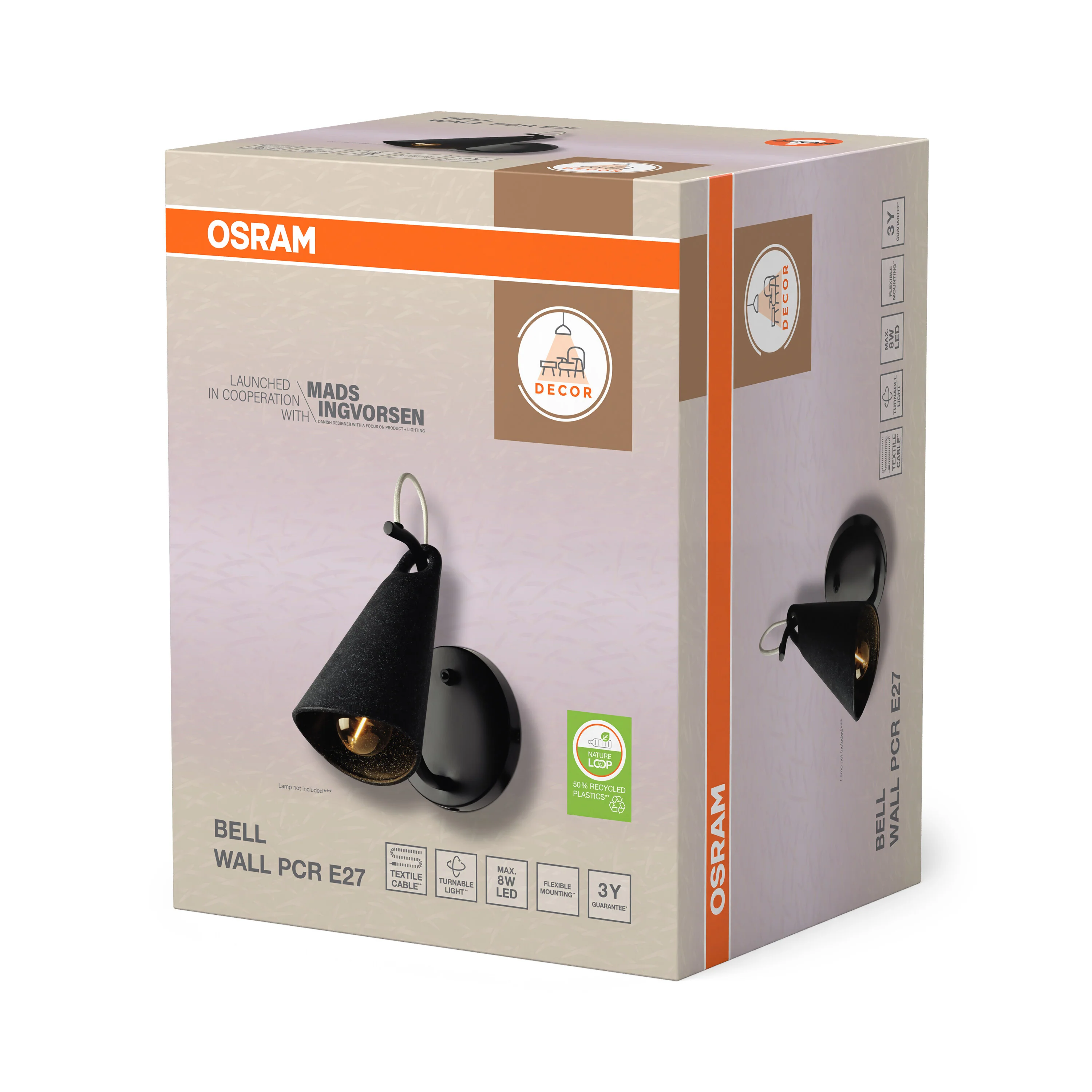 OSRAM Decor Bell Kinkiet E27 - Image 6