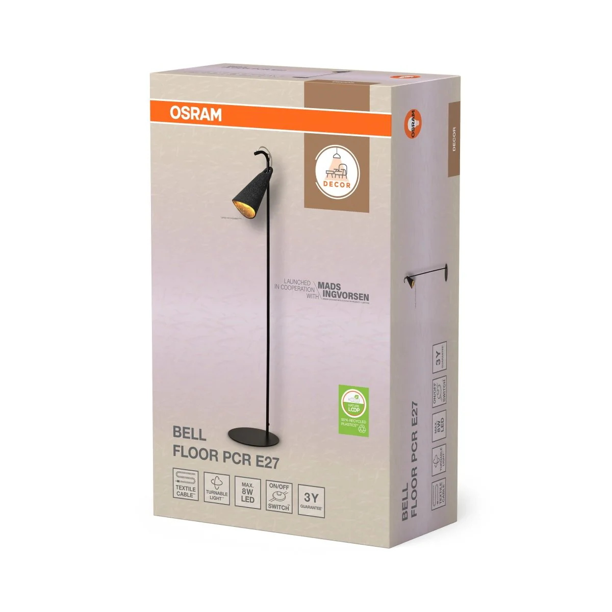 OSRAM Decor Bell Lampa stojąca E27 - Image 2