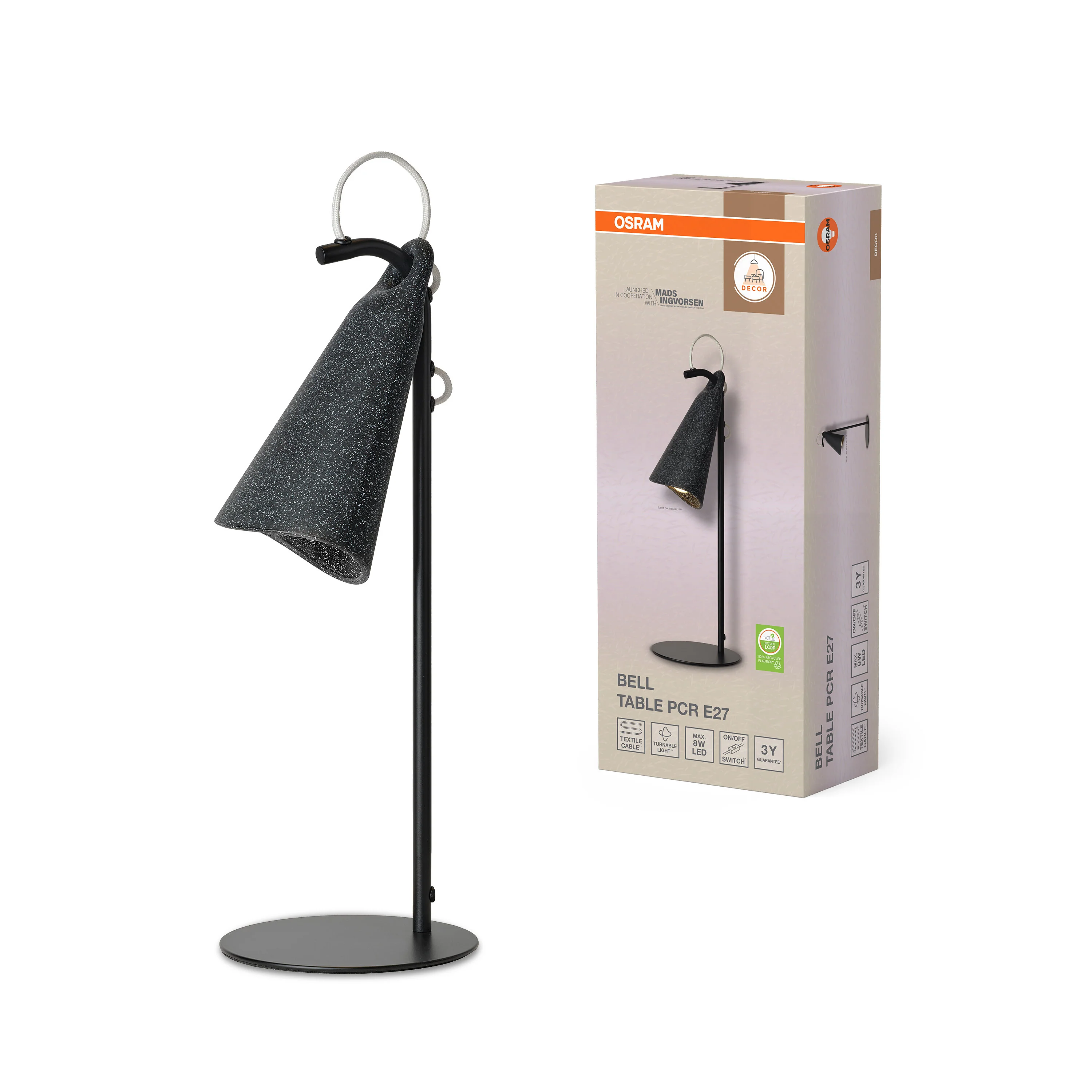 OSRAM Decor Bell Lampa stołowa E27 - Image 5