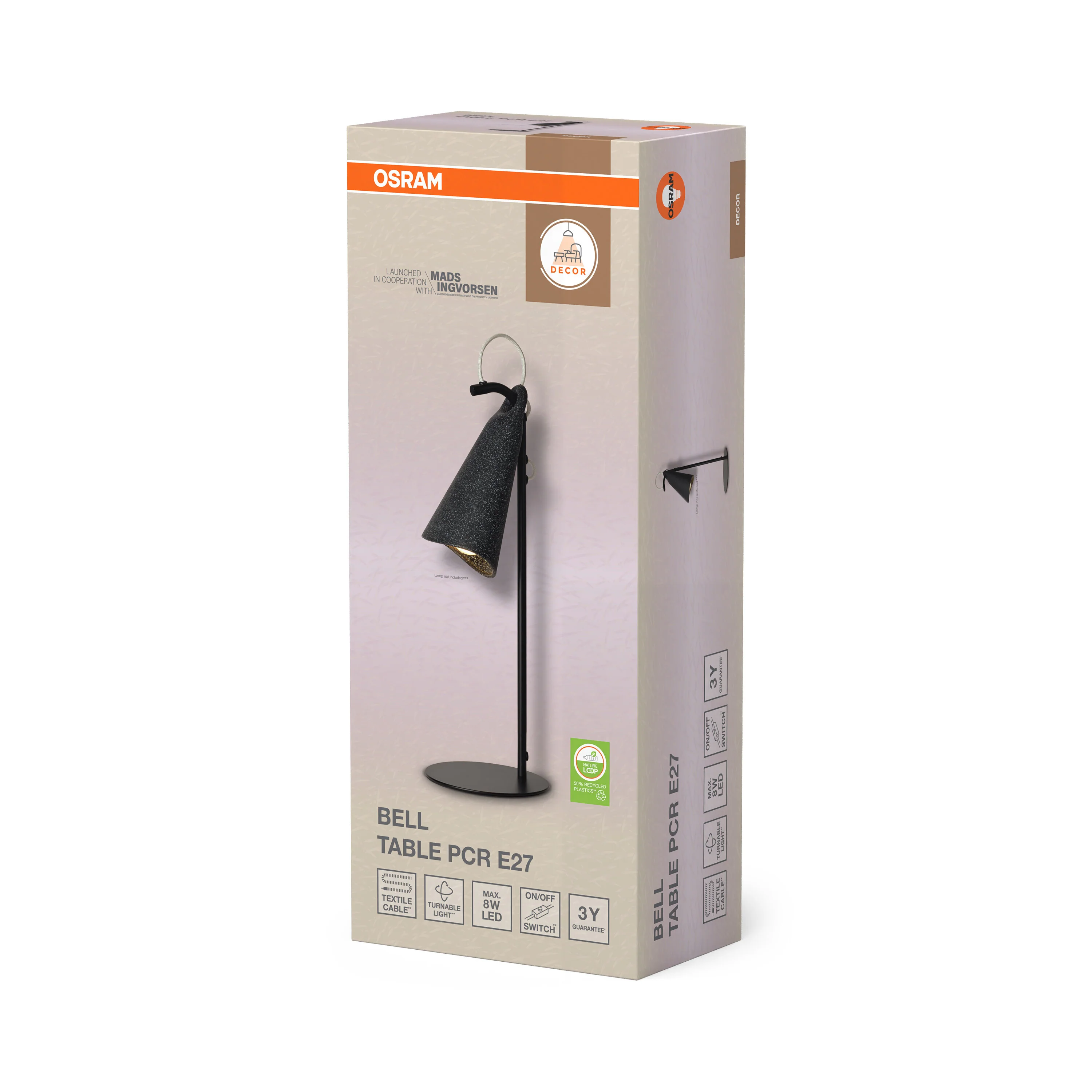 OSRAM Decor Bell Lampa stołowa E27 - Image 6