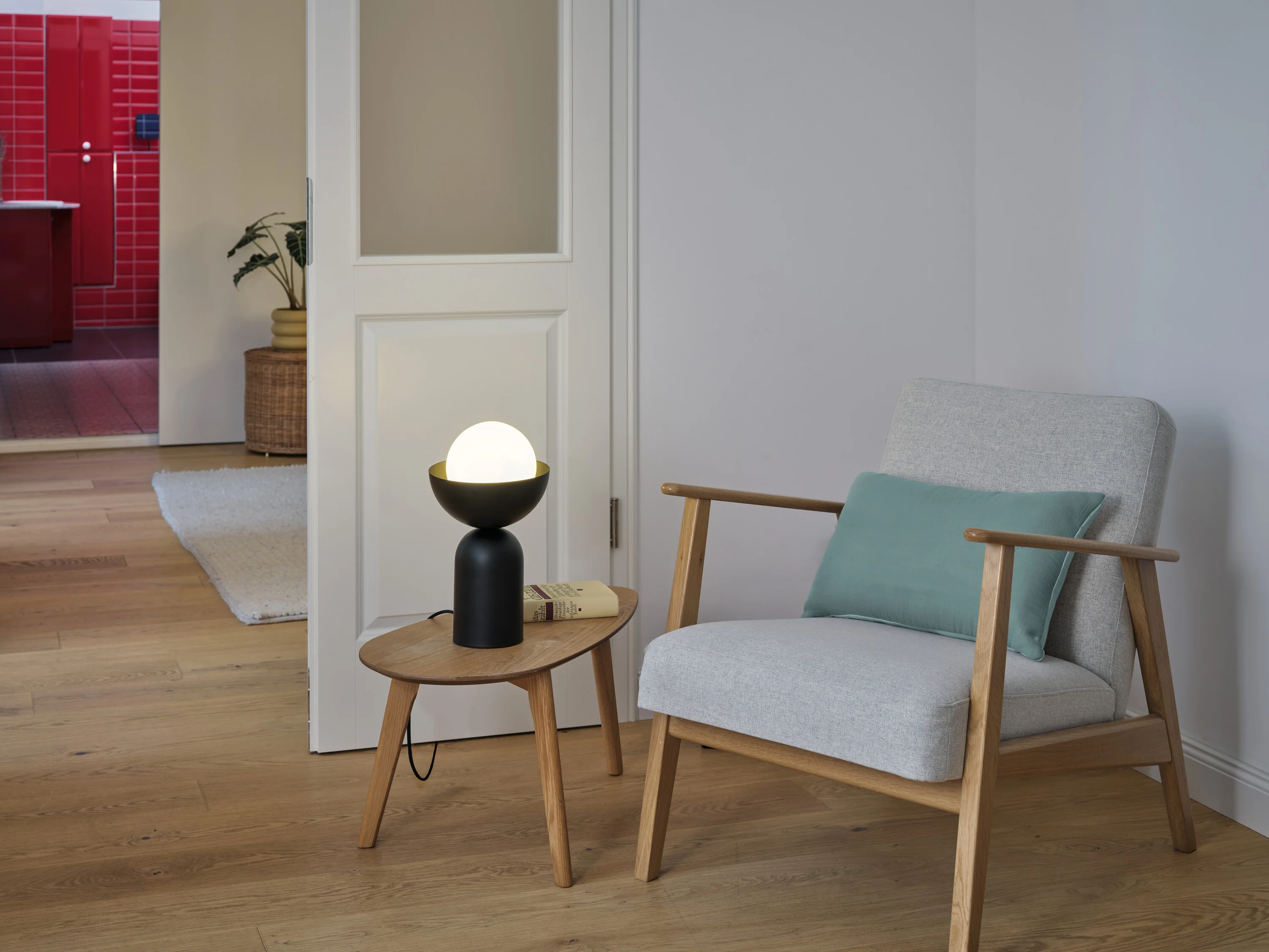 OSRAM Decor Bowl Lampa stołowa E14 czarna - Image 8