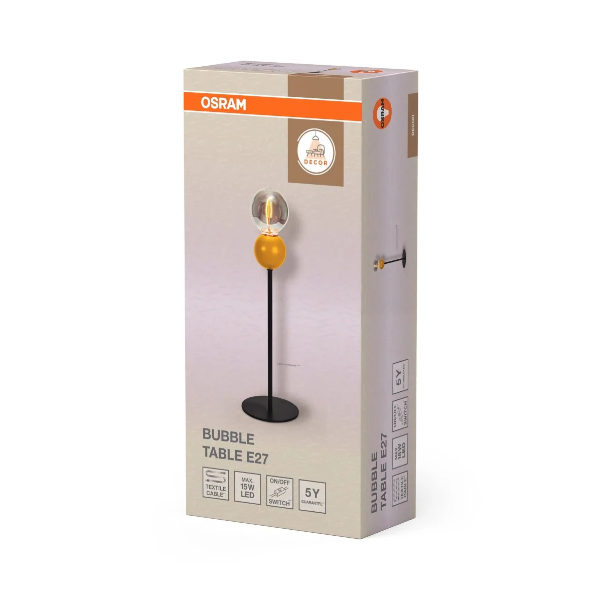 OSRAM Decor Bubble  Lampa stołowa E27 multikolor - Image 2