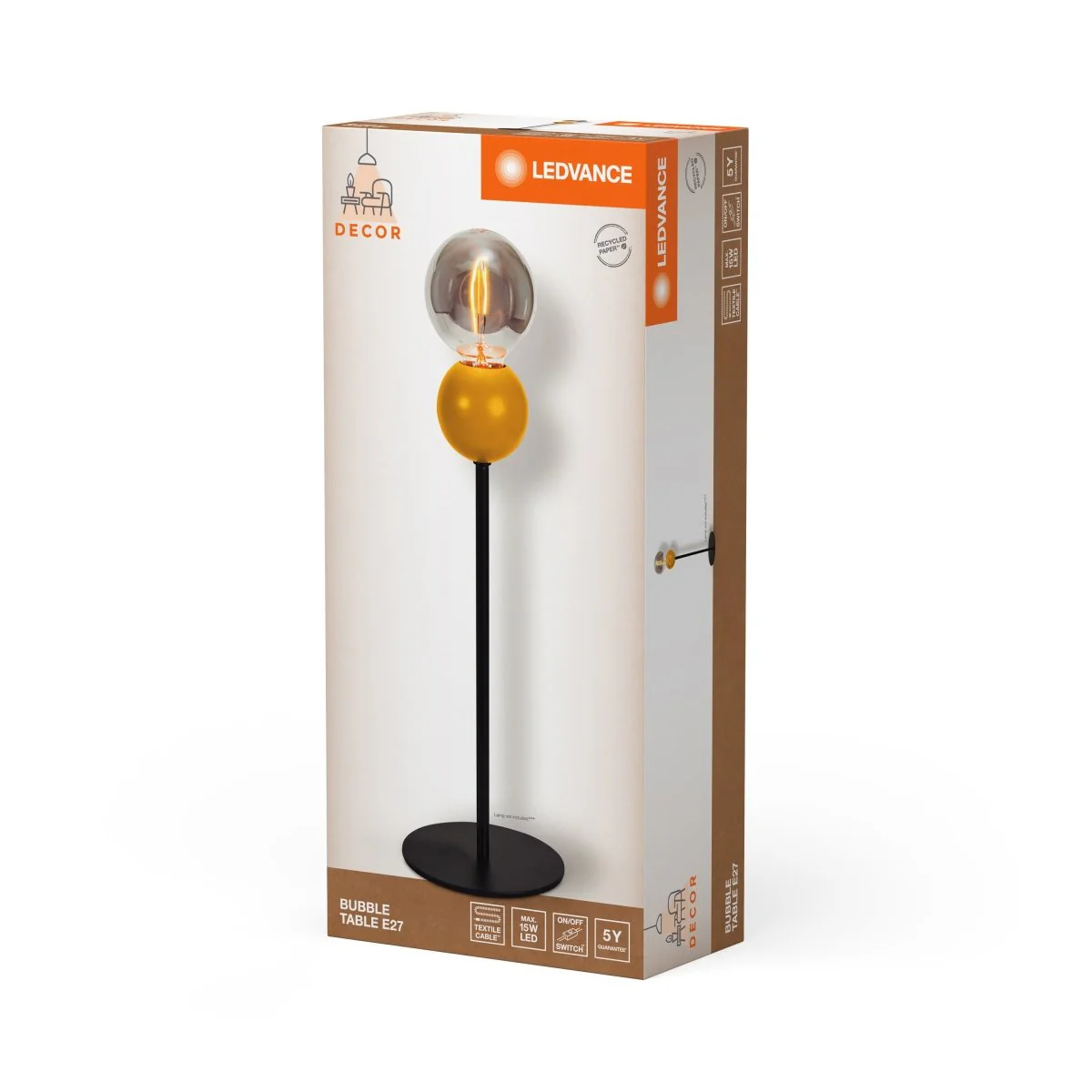 OSRAM Decor Bubble lampa stołowa E27 wielokolorowa - Image 2