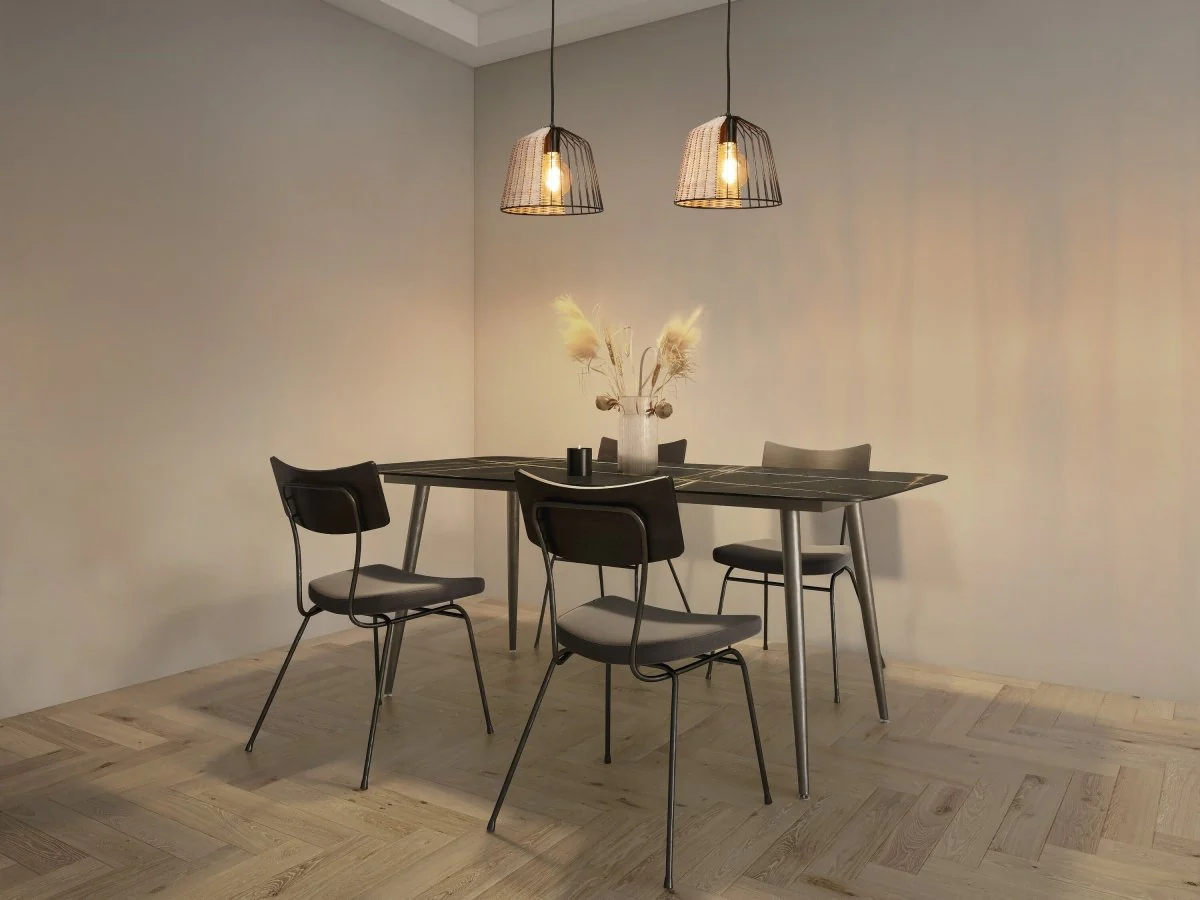 OSRAM Decor Cage Bell Pendant E27 Black - Image 5