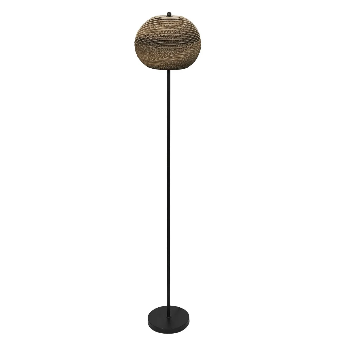 OSRAM Decor Cardboard Ball Lampa stojąca E27  brązowa - Image 3