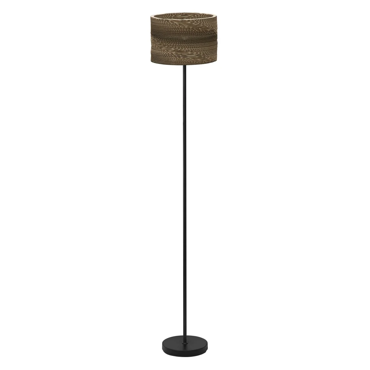 OSRAM Decor Cardboard  Cylinder Lampa stojąca E27 brązowa - Image 3