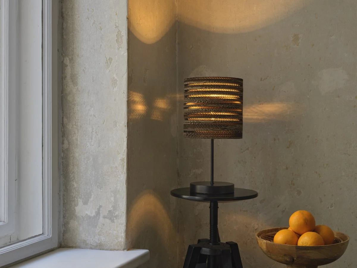 OSRAM Decor Cardboard  Cylinder Lampa stołowa E27 brązowa - Image 4