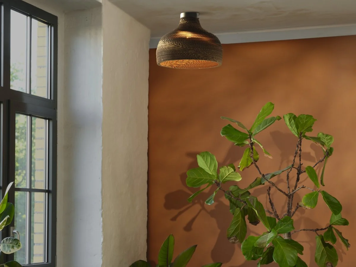 OSRAM Decor Cardboard Hat Plafon E27 brązowy - Image 4