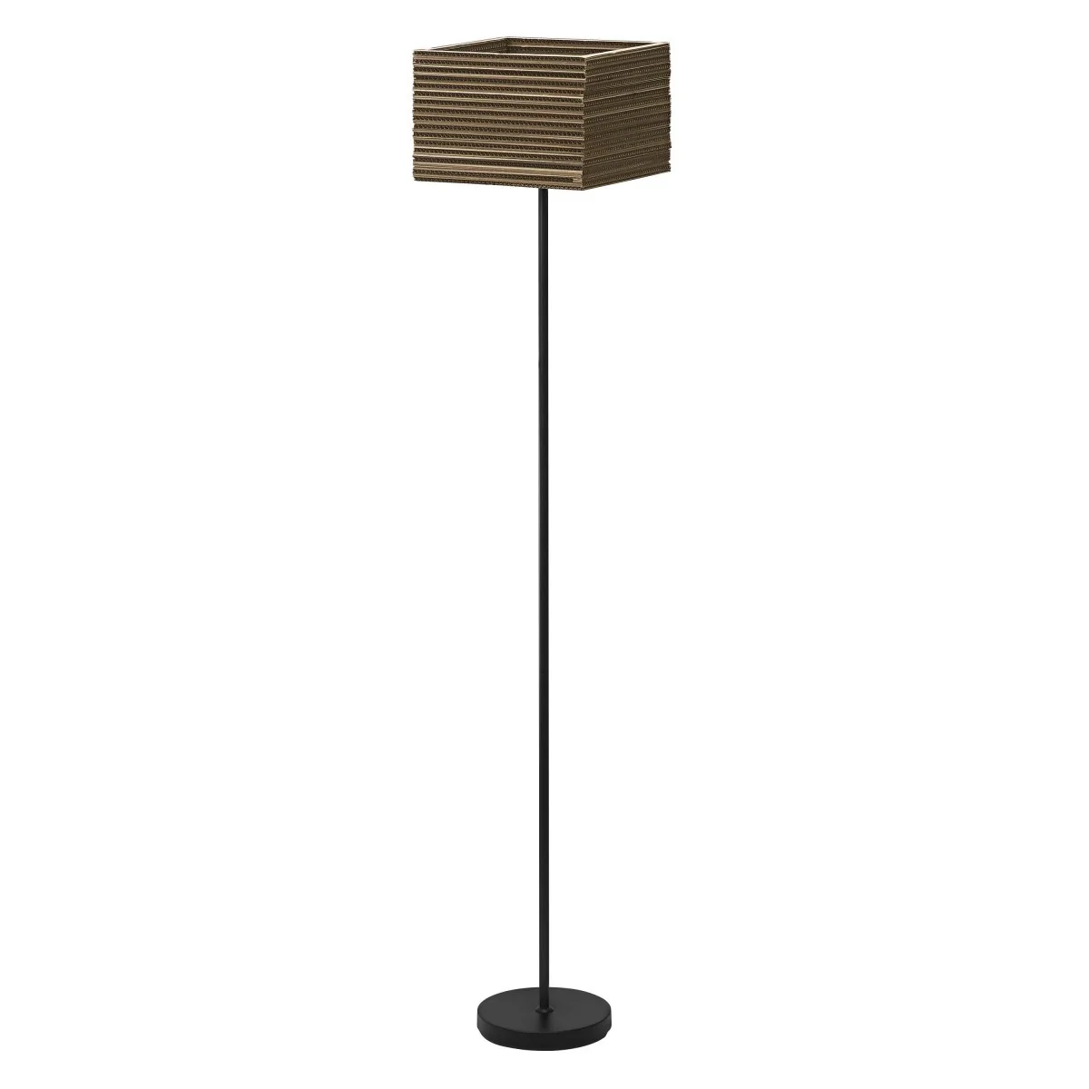 OSRAM Decor Cardboard Square  Lampa stojąca E27 brązowa - Image 3
