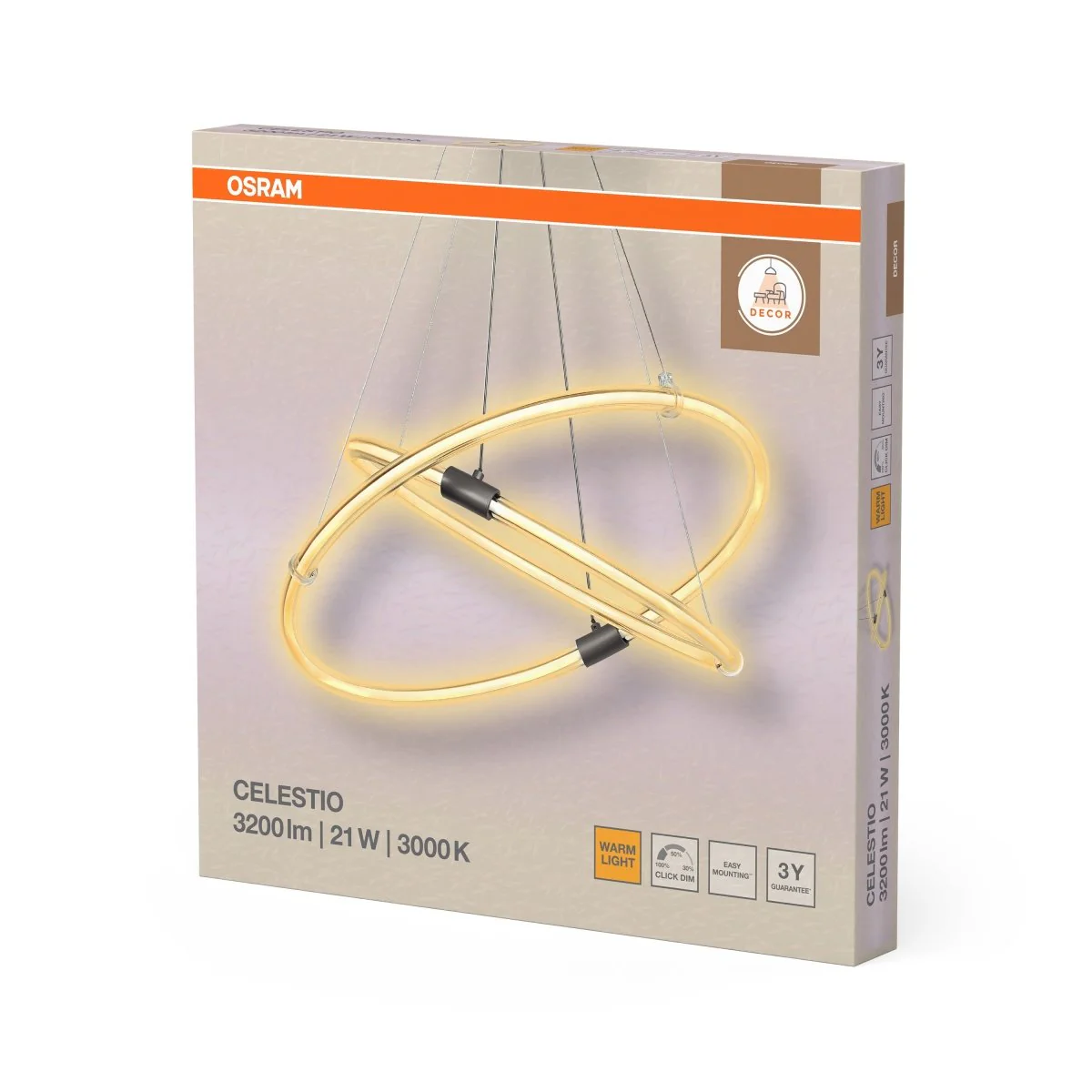 OSRAM Decor Celestio Wisząca 21 W 830 Click DIM - Image 2