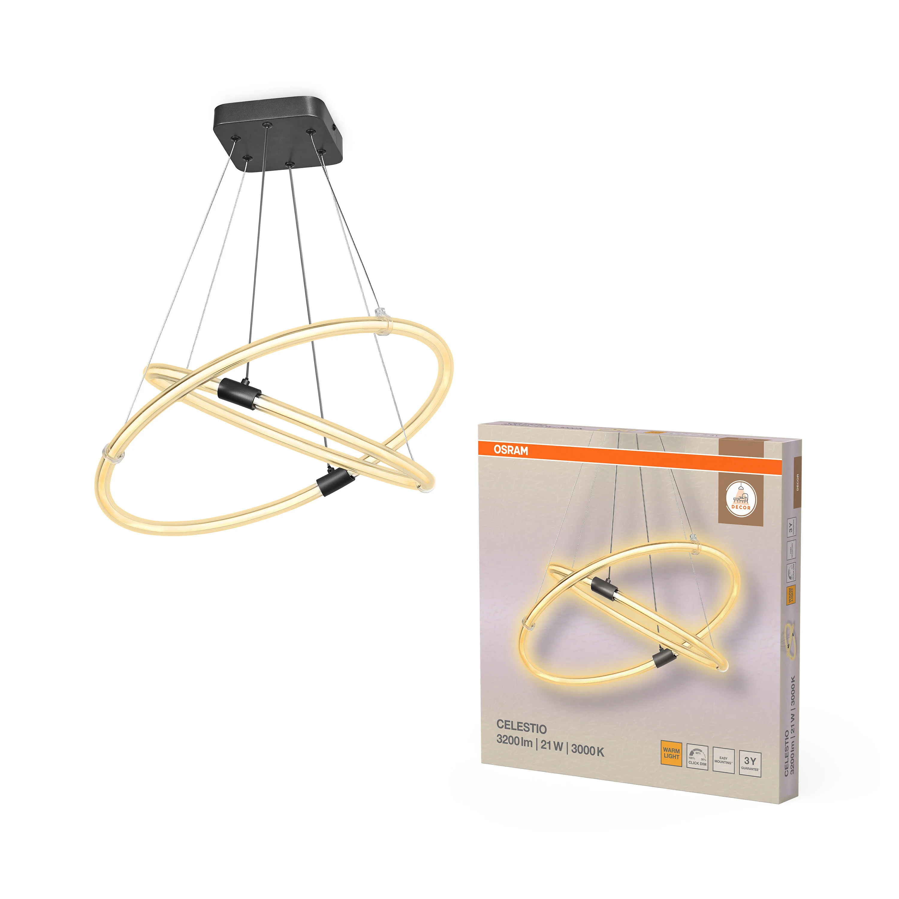 OSRAM Decor Celestio Wisząca 21 W 830 Click DIM - Image 5