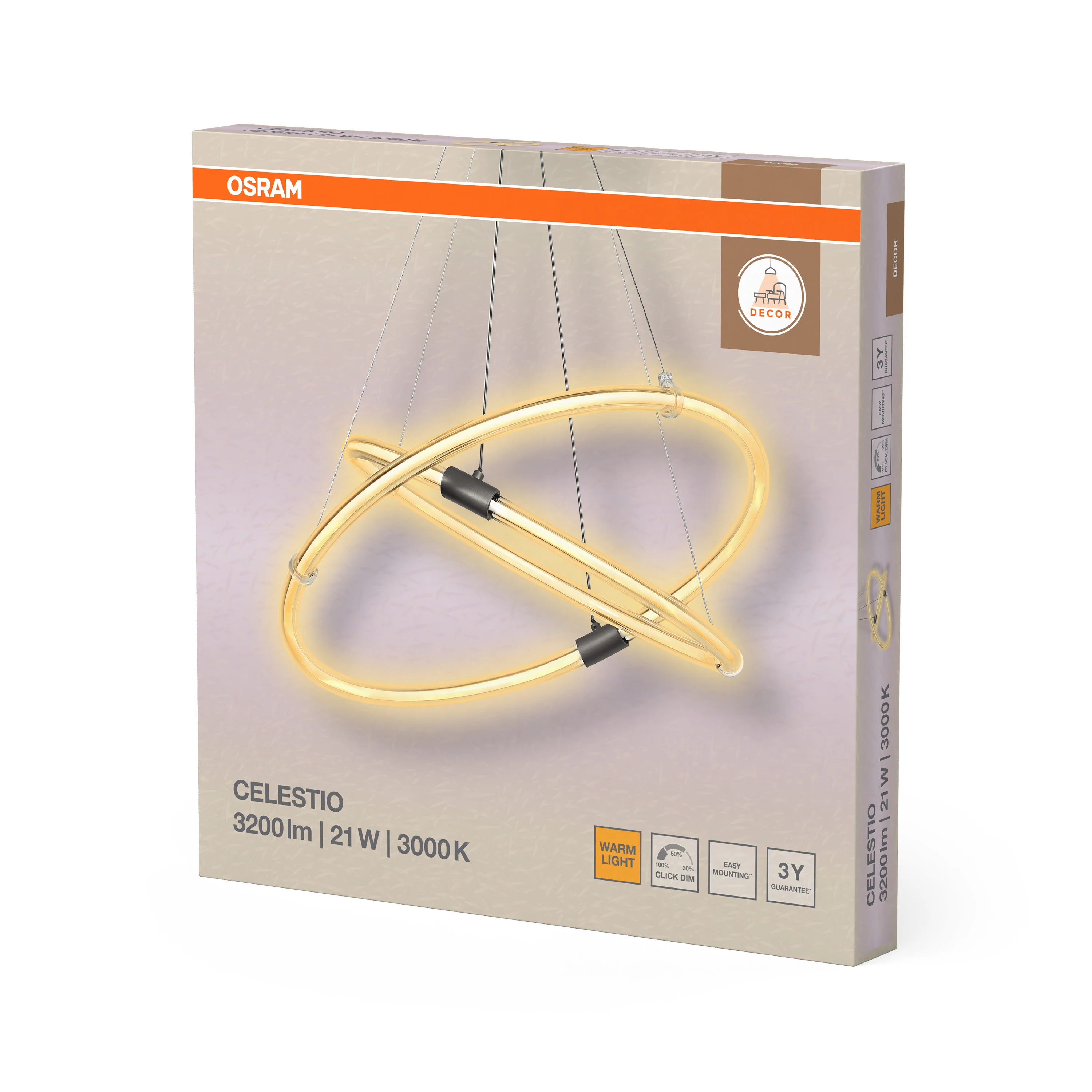 OSRAM Decor Celestio Wisząca 21 W 830 Click DIM - Image 6