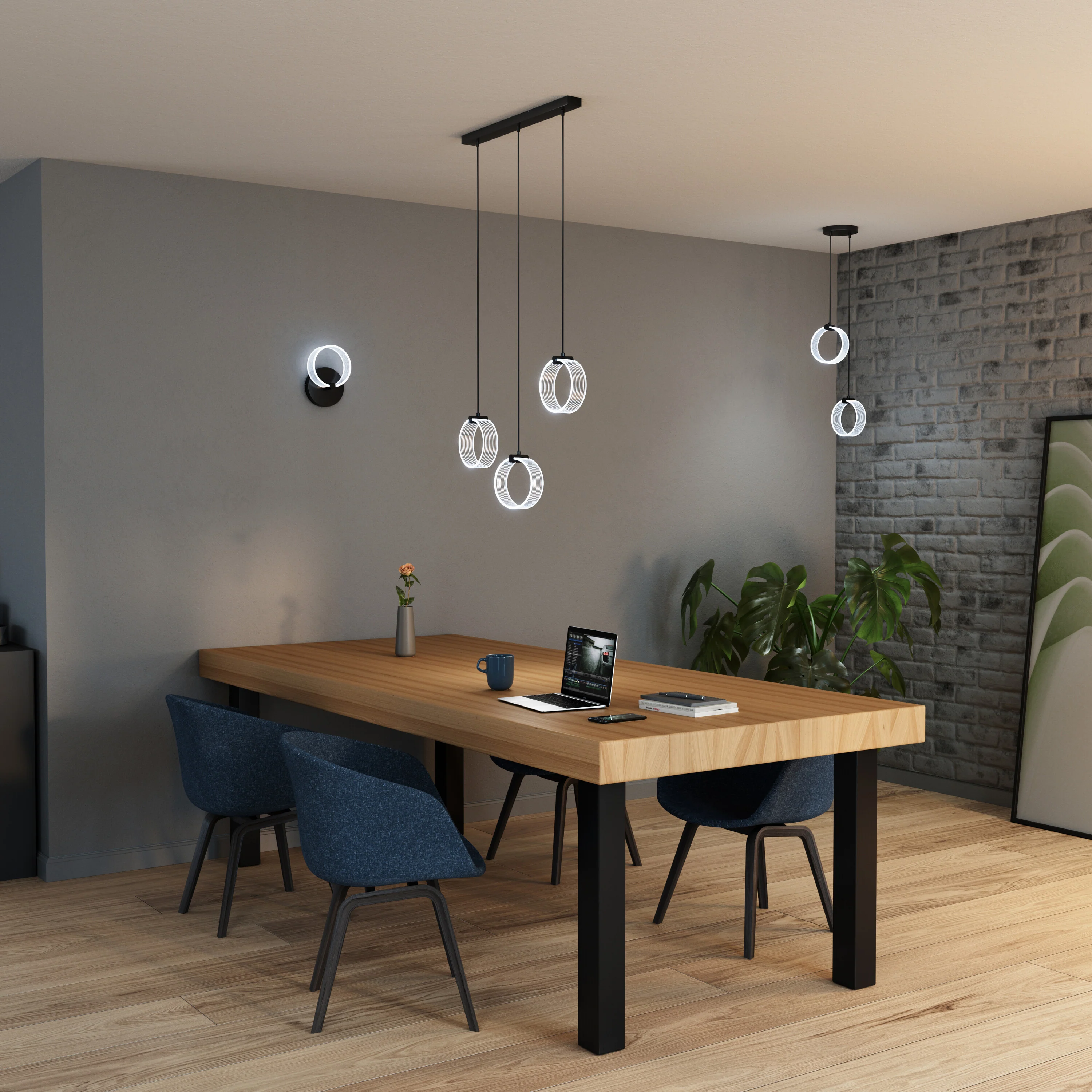OSRAM Decor Circle Kinkiet 8W Click CCT czarny - Image 8