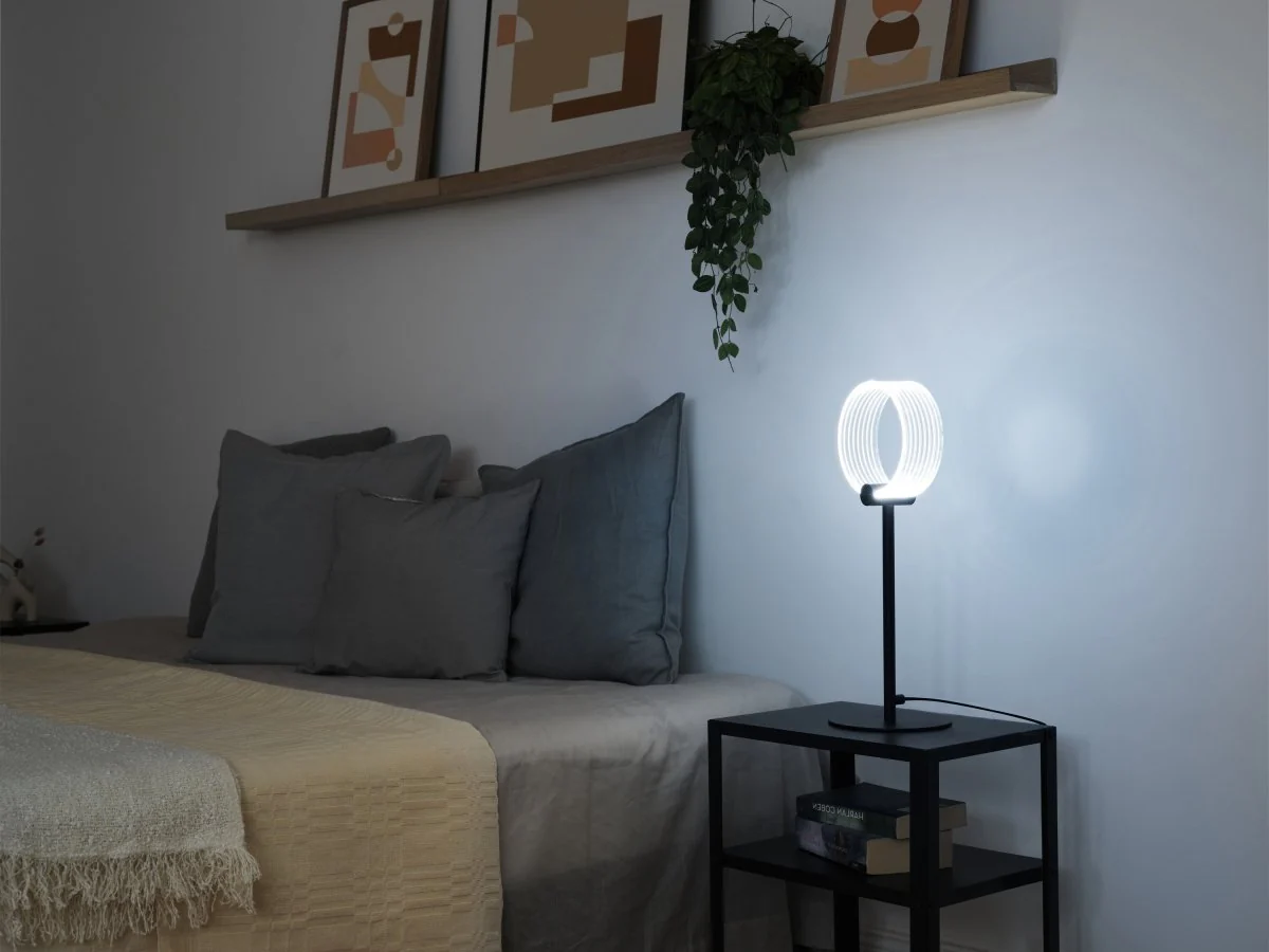OSRAM Decor Circle Lampa stołowa 8.3W Click CCT czarna - Image 4