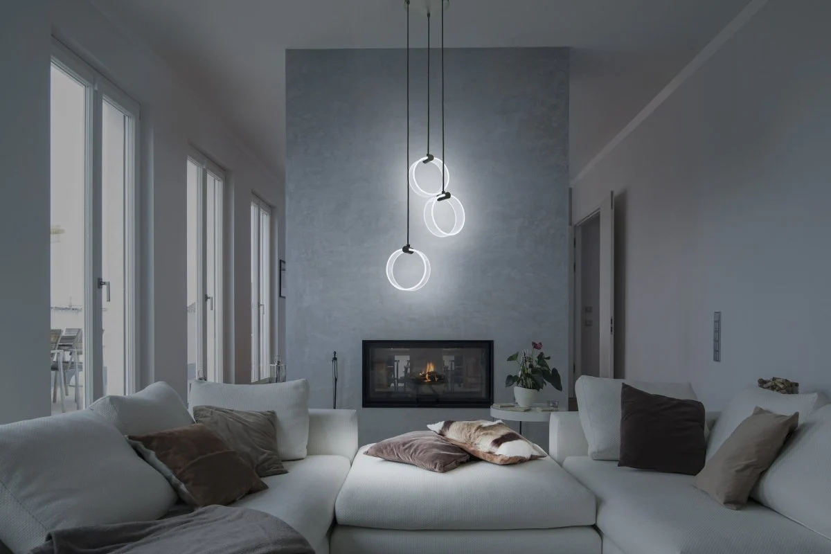 OSRAM Decor Circle Wisząca 3x PL 20W Click CCT czarny - Image 5