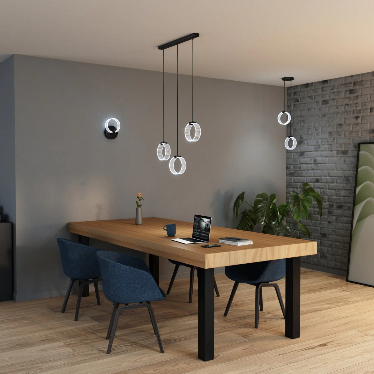 OSRAM Decor Circle Wisząca LN 20W Click CCT czarny - Image 8