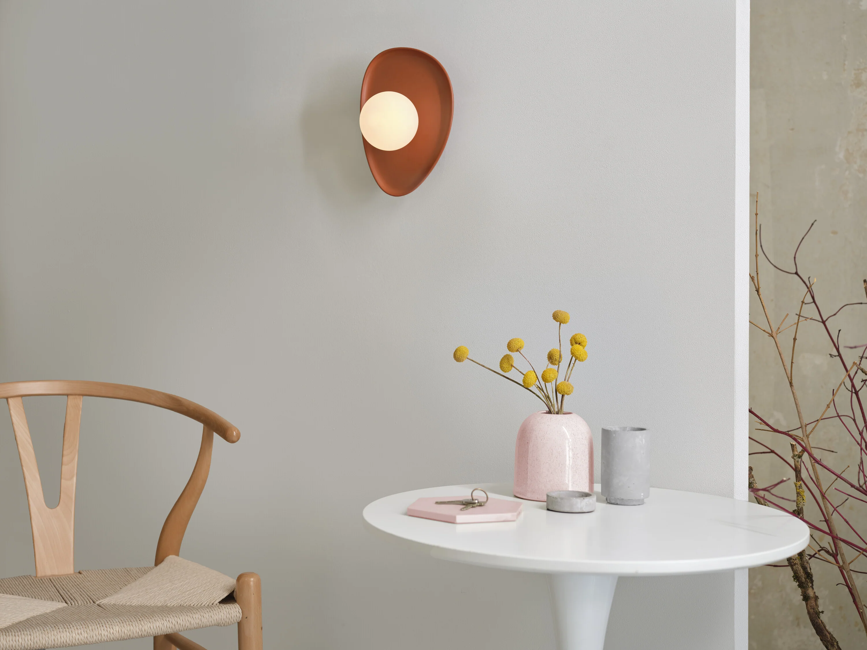 OSRAM Decor Clay Nest Kinkiet 1 xG9 brązowy - Image 8