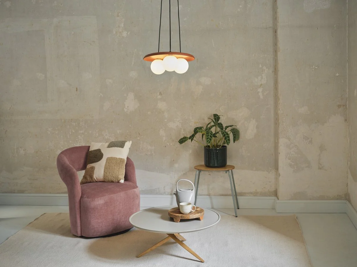 OSRAM Decor Clay Nest Lampa wisząca 3xG9 brązowa - Image 4