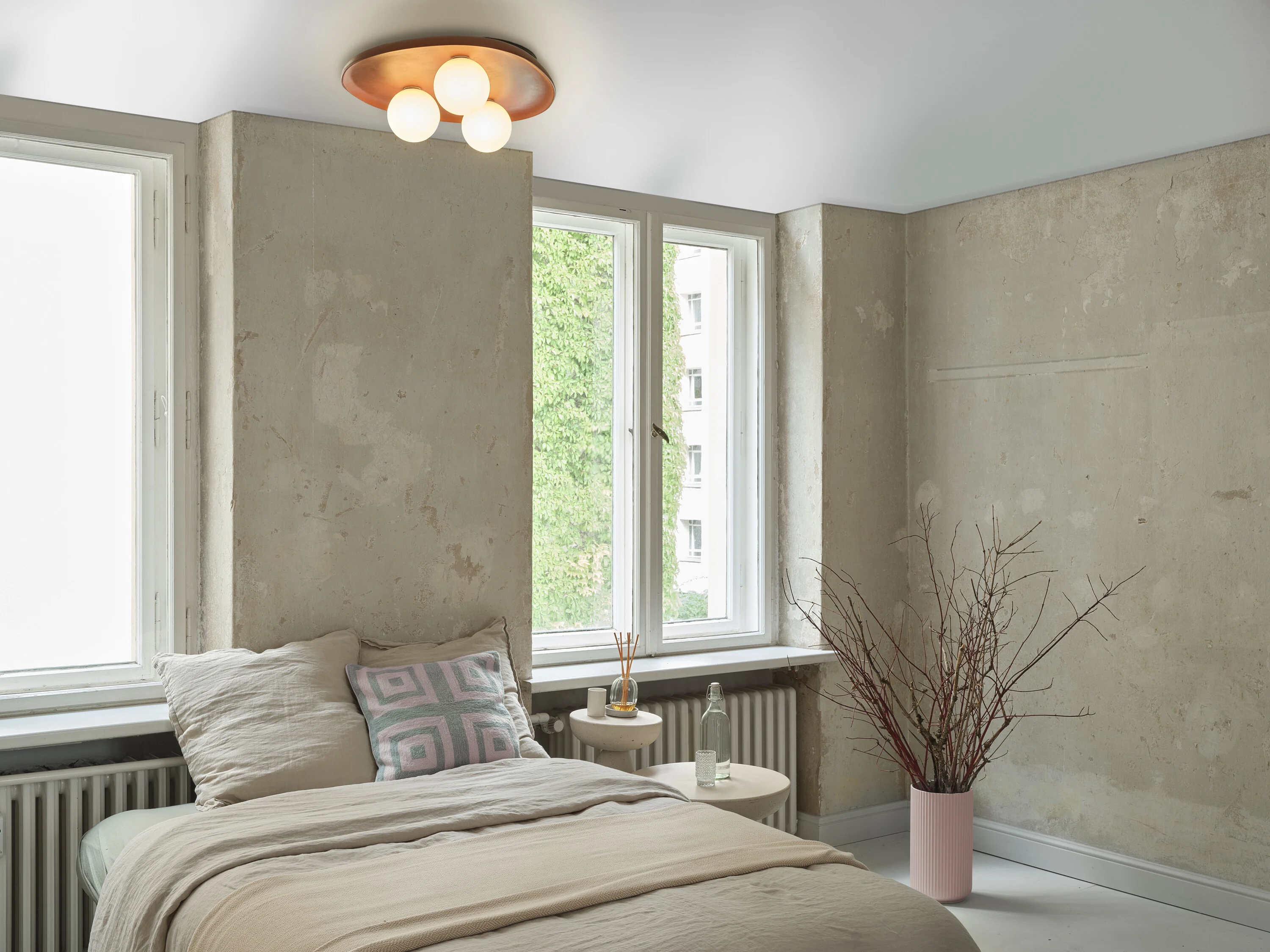 OSRAM Decor Clay Nest Plafon 3 xG9 brązowy - Image 8