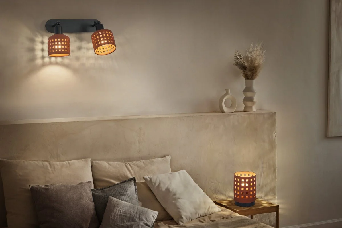 OSRAM Decor Clay Windows Lampa stołowa 1xE27 ciemna brązowa - Image 5