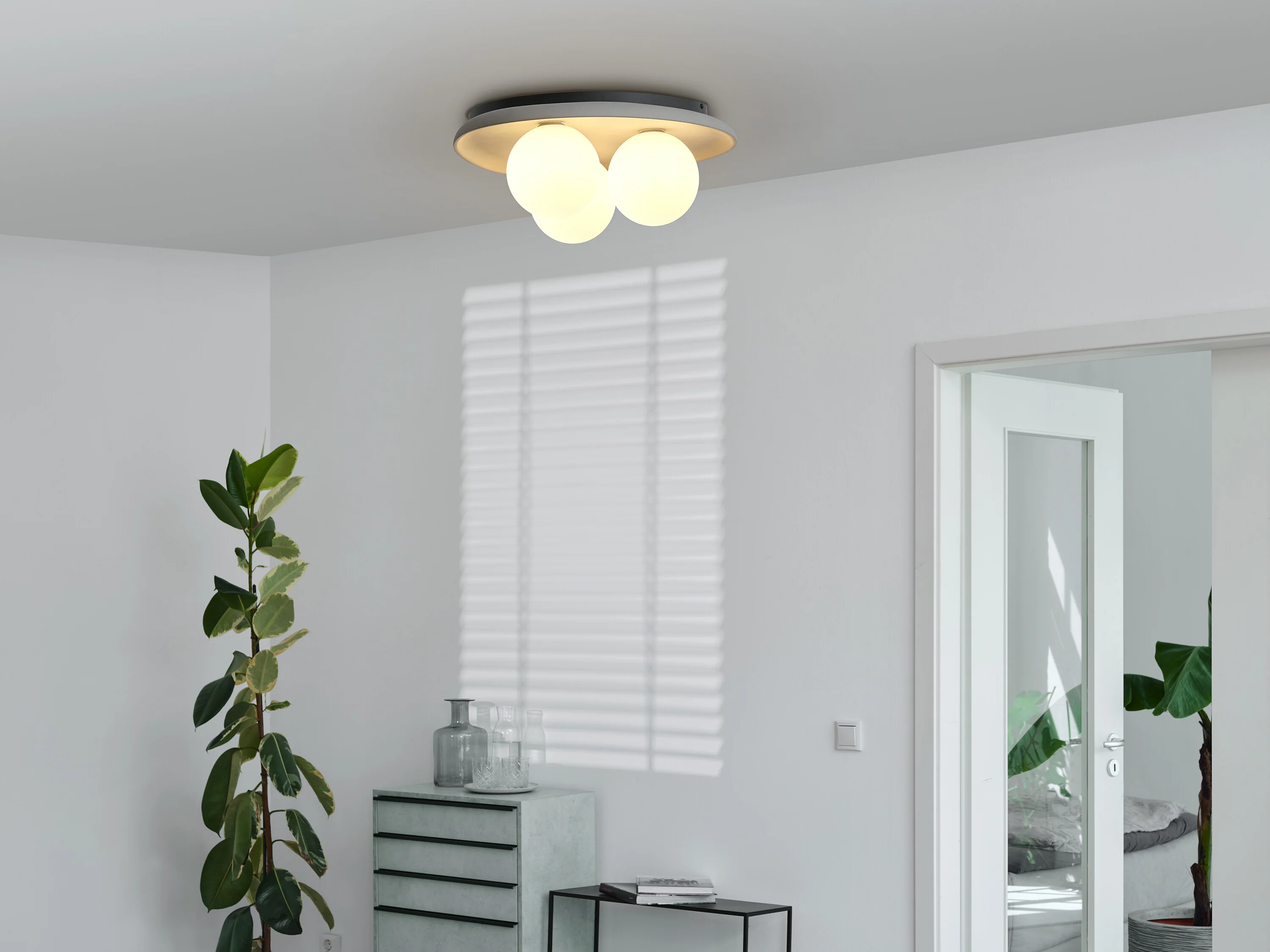 OSRAM Decor Concrete Nest Plafon 3 xG9 szary - Image 8