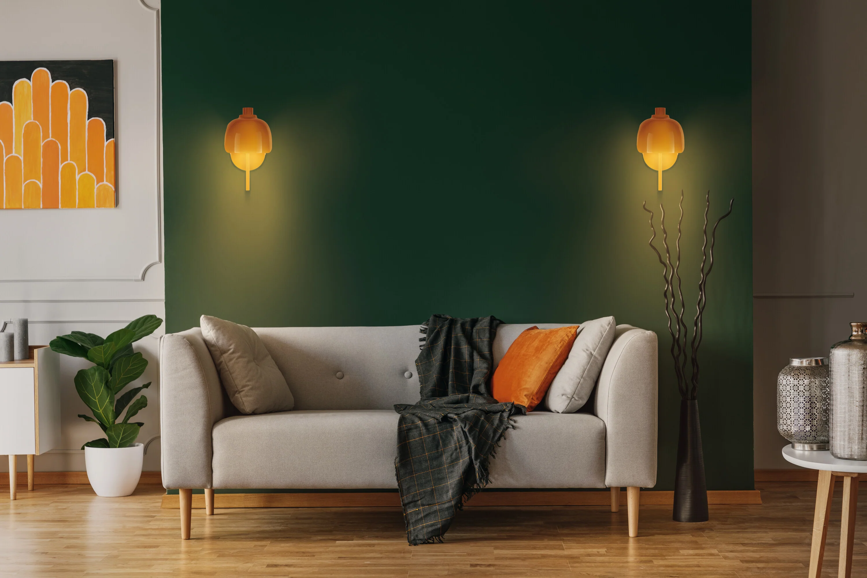 OSRAM Decor Corolle Kinkiet G9 pomarańczowy - Image 8