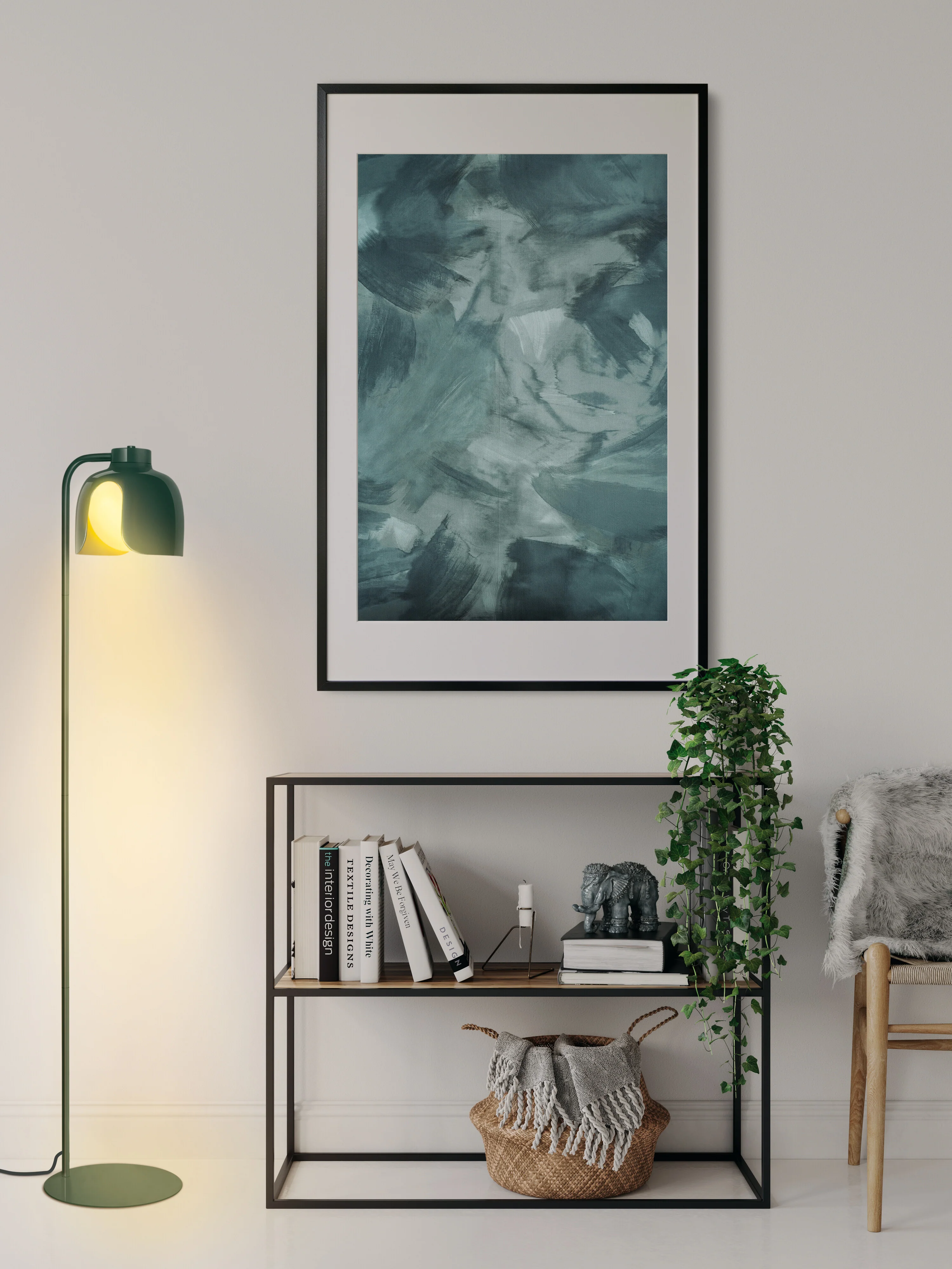 OSRAM Decor Corolle Lampa stojąca E27 zielona - Image 8