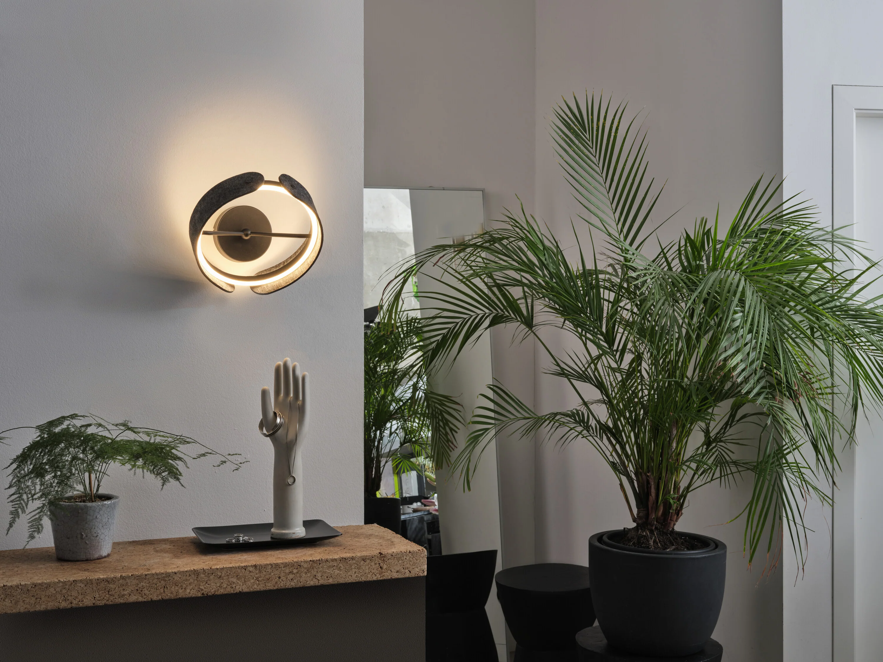OSRAM Decor Curve Felt Kinkiet 20W 830 ciemnoszary - Image 8