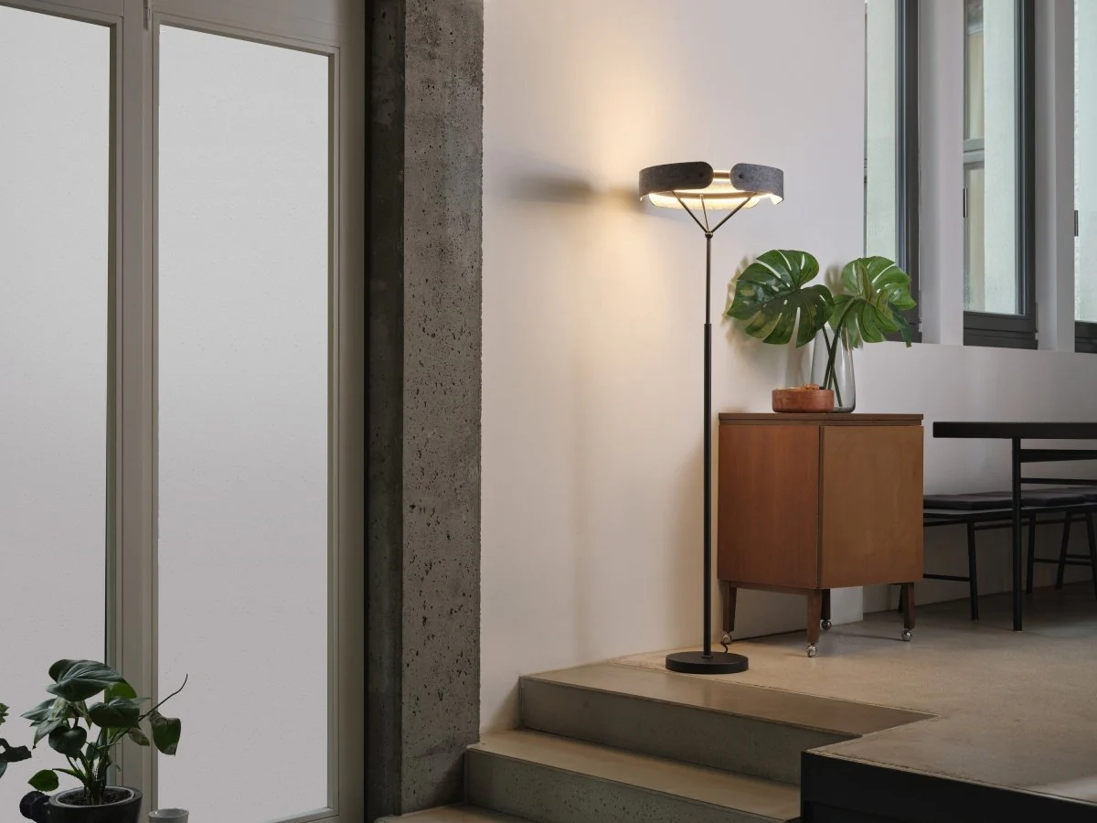 OSRAM Decor Curve Felt Lampa stojąca 33W 830 ciemnoszara - Image 4