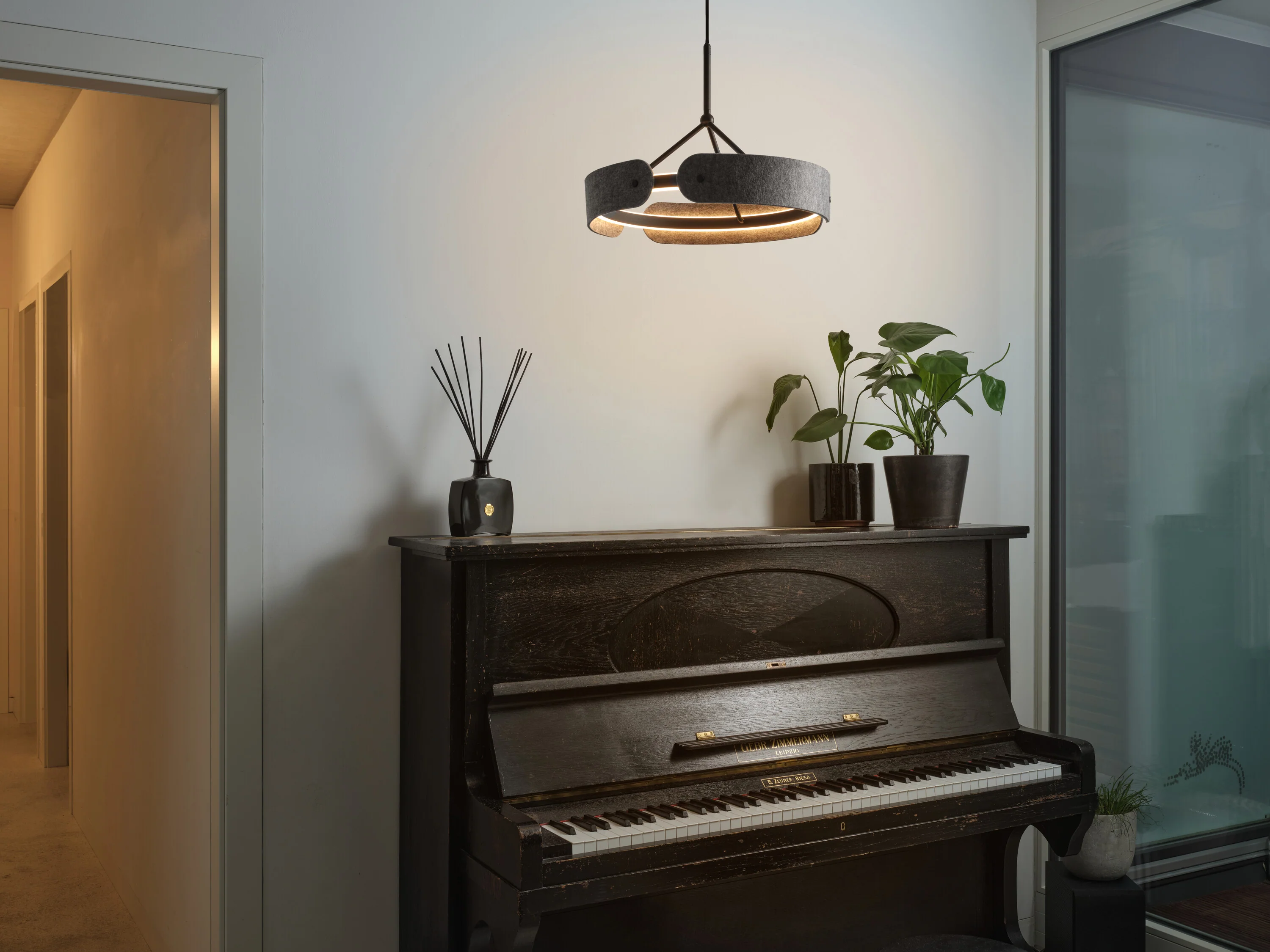 OSRAM Decor Curve Felt Wisząca 33W 830 ciemnoszary - Image 8