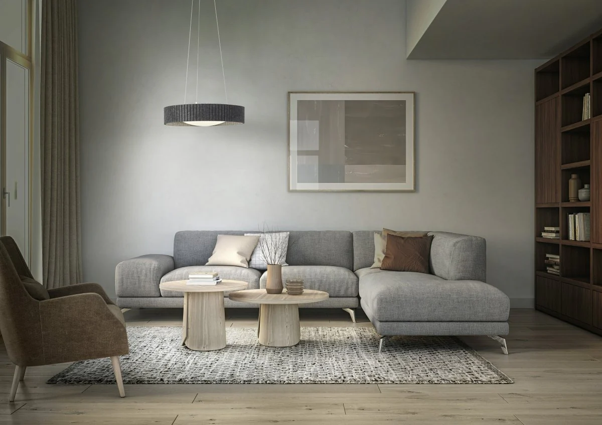 OSRAM Decor Felt Cylinder lampa Wisząca 28W 830 ciemnoszara - Image 5