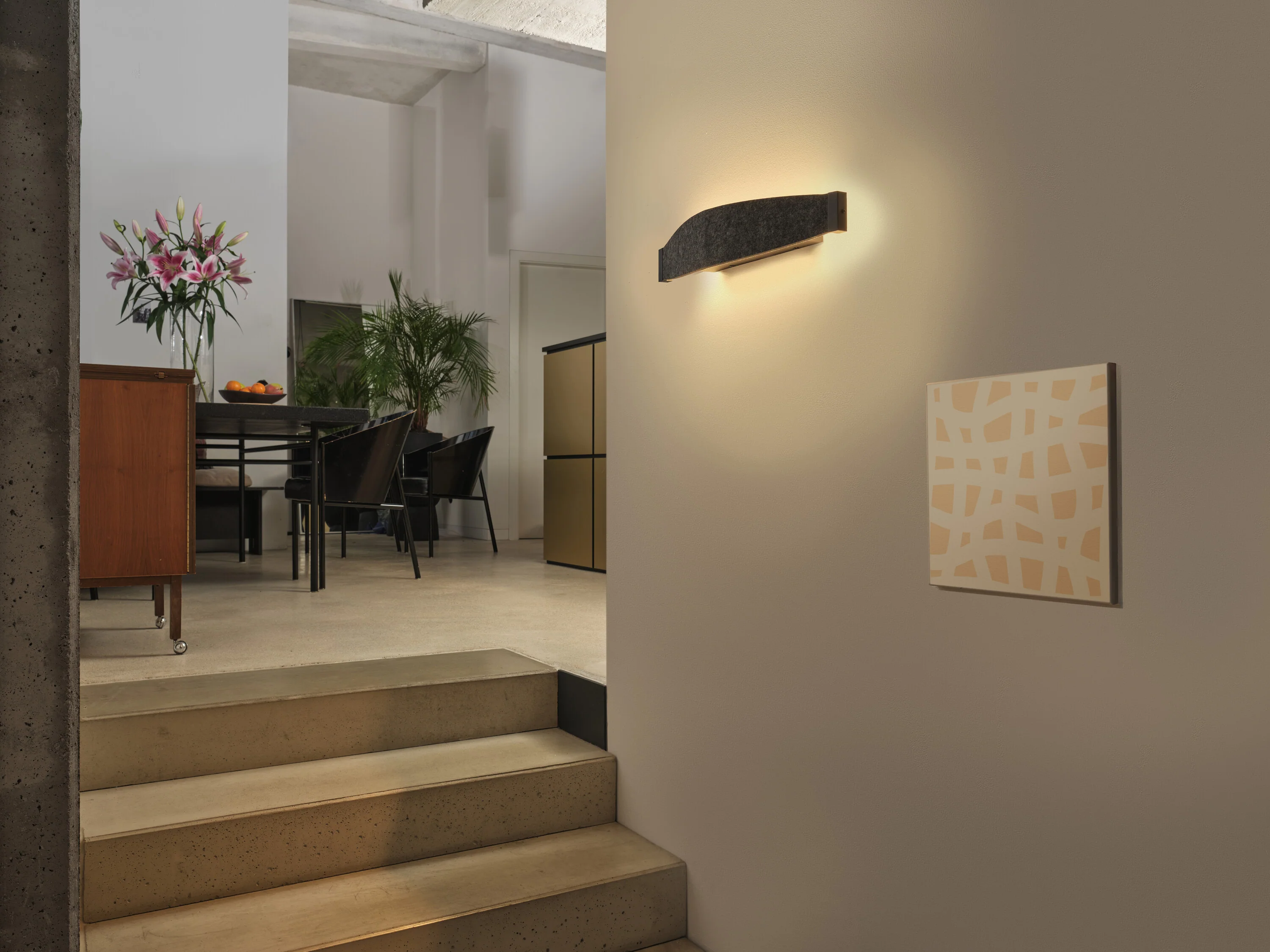 OSRAM Decor Flat Felt Kinkiet 13W 830 ciemnoszary - Image 8
