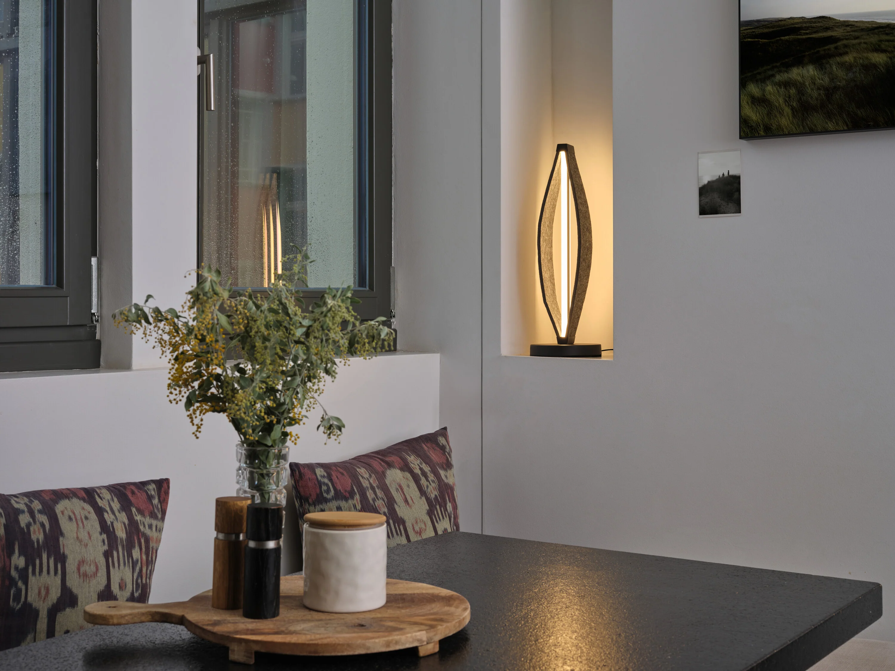 OSRAM Decor Flat Felt Lampa stołowa 13W 830 ciemnoszara - Image 8