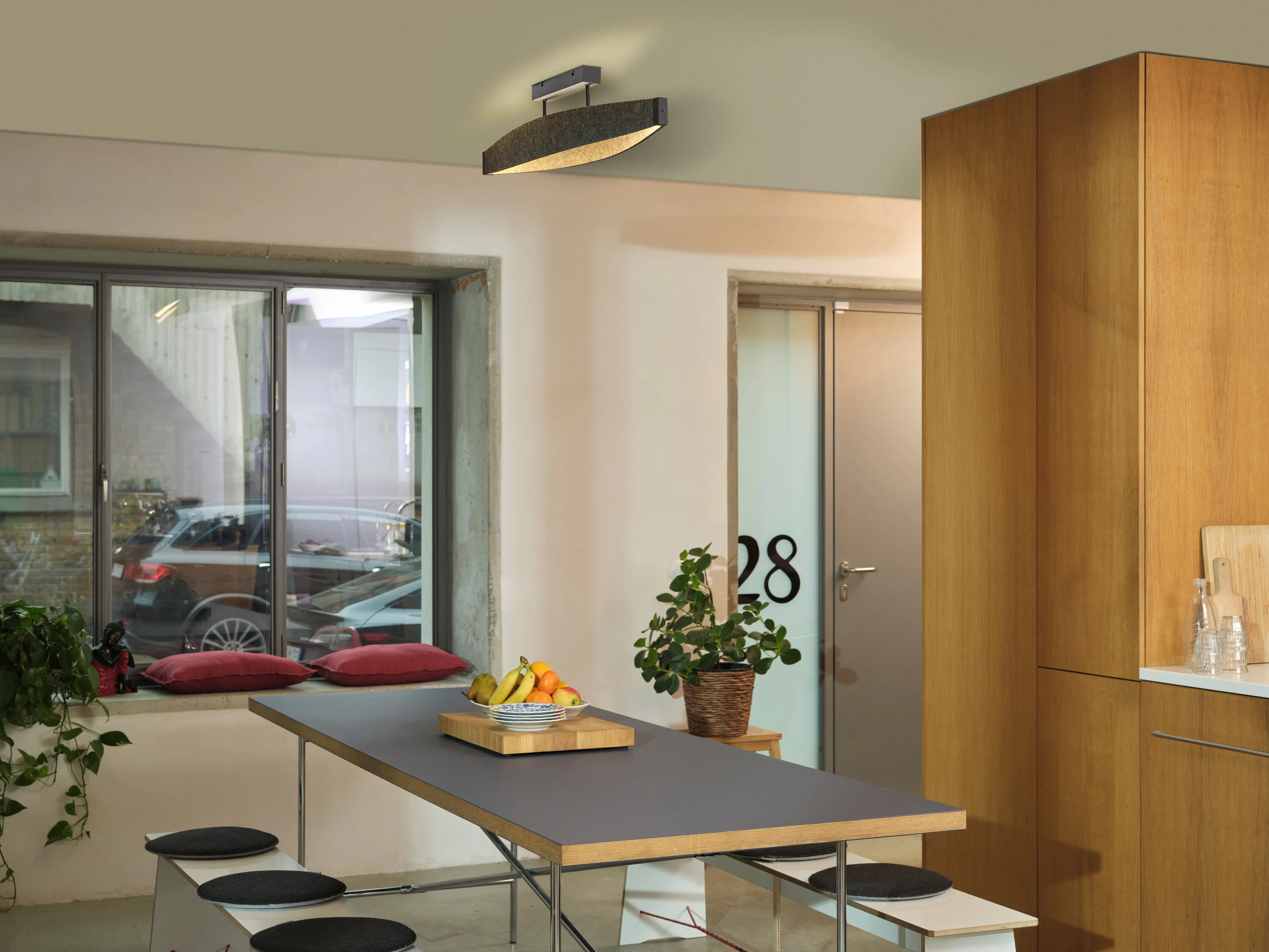OSRAM Decor Flat Felt Plafon 23W 830 ciemnoszary - Image 8
