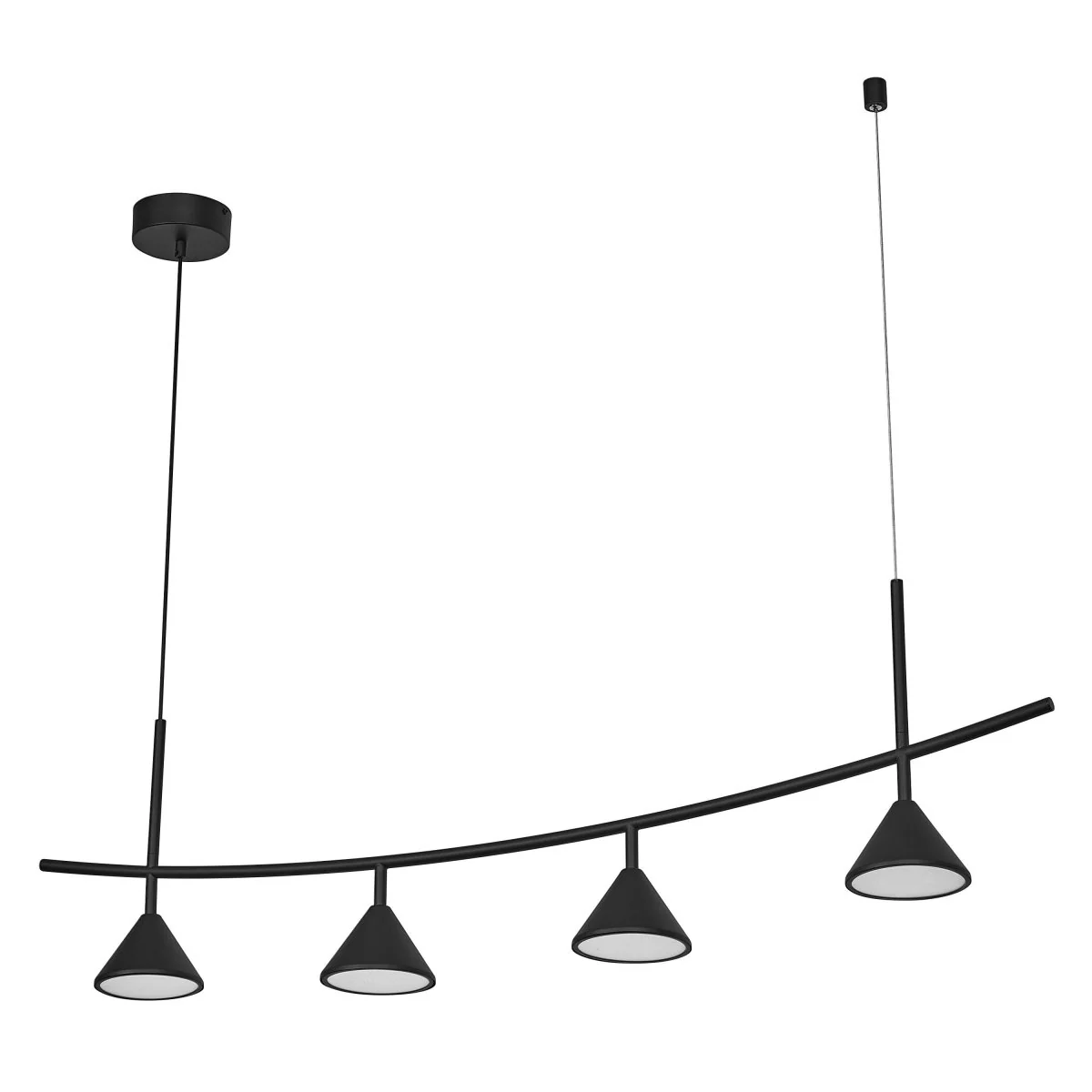 OSRAM Decor Fuji Wisząca 4× Linear 16W 930 czarny - Image 3
