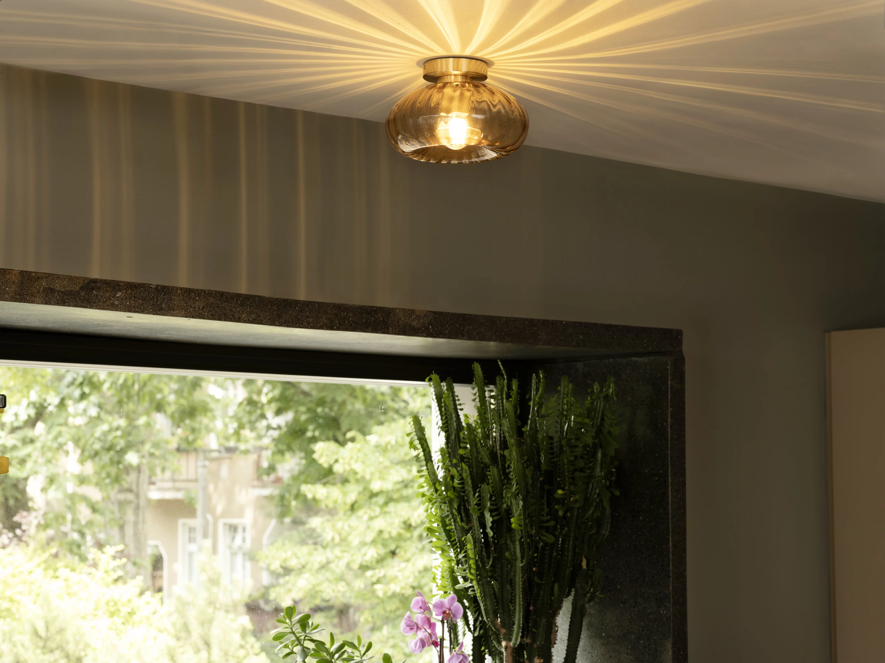 OSRAM Decor Gold Glass Plafon E27 złoty - Image 8