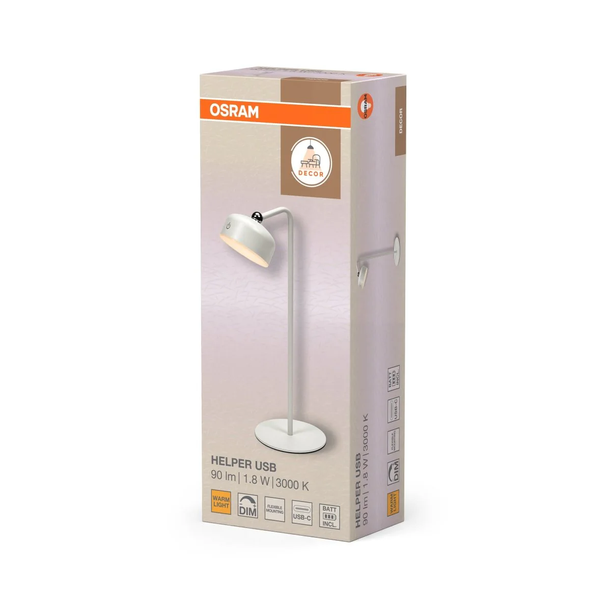 OSRAM DECOR HELPER GADGET 830 USB biały - Image 2