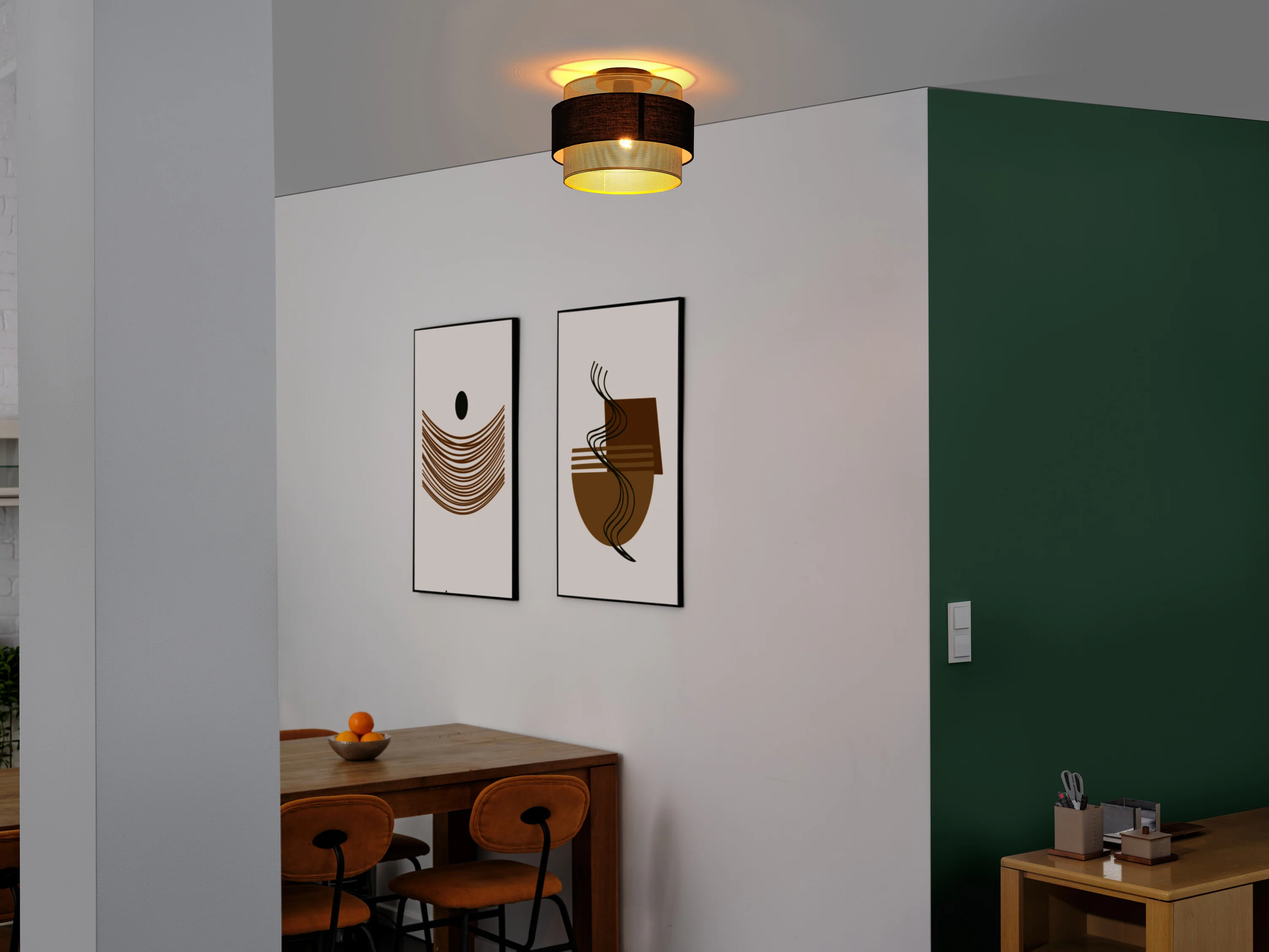 OSRAM Decor Hornet Plafon 1xE27 czarny - Image 8